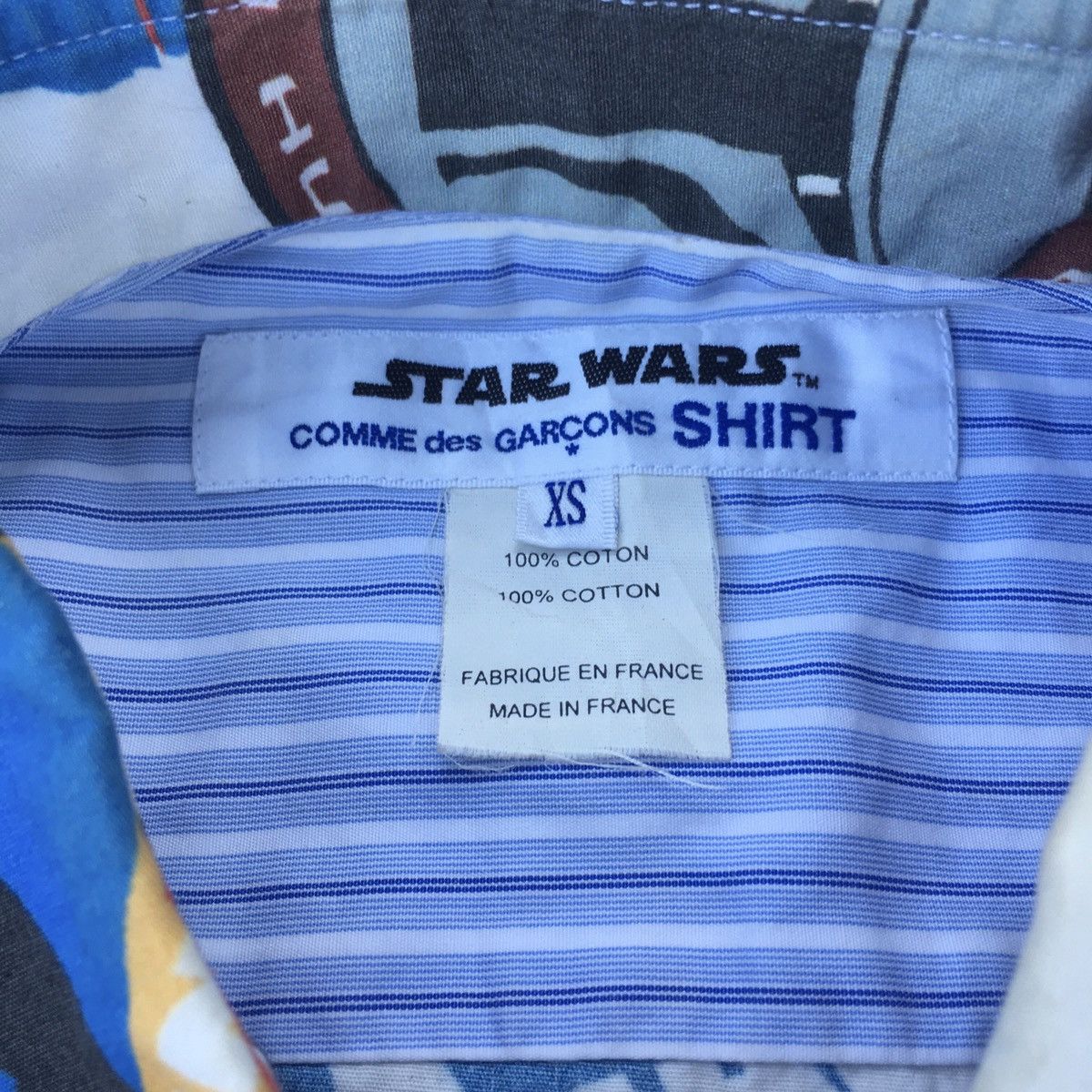 Comme Des Garcons X Star Wars Shirt