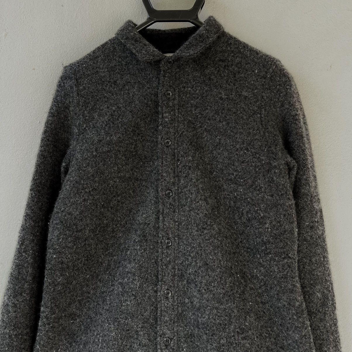 Japanese Brand R&D.M.Co- Oldman’s Tailor Premium Wool Tweed Duster Size S / US 4 / IT 40 - 11 Thumbnail
