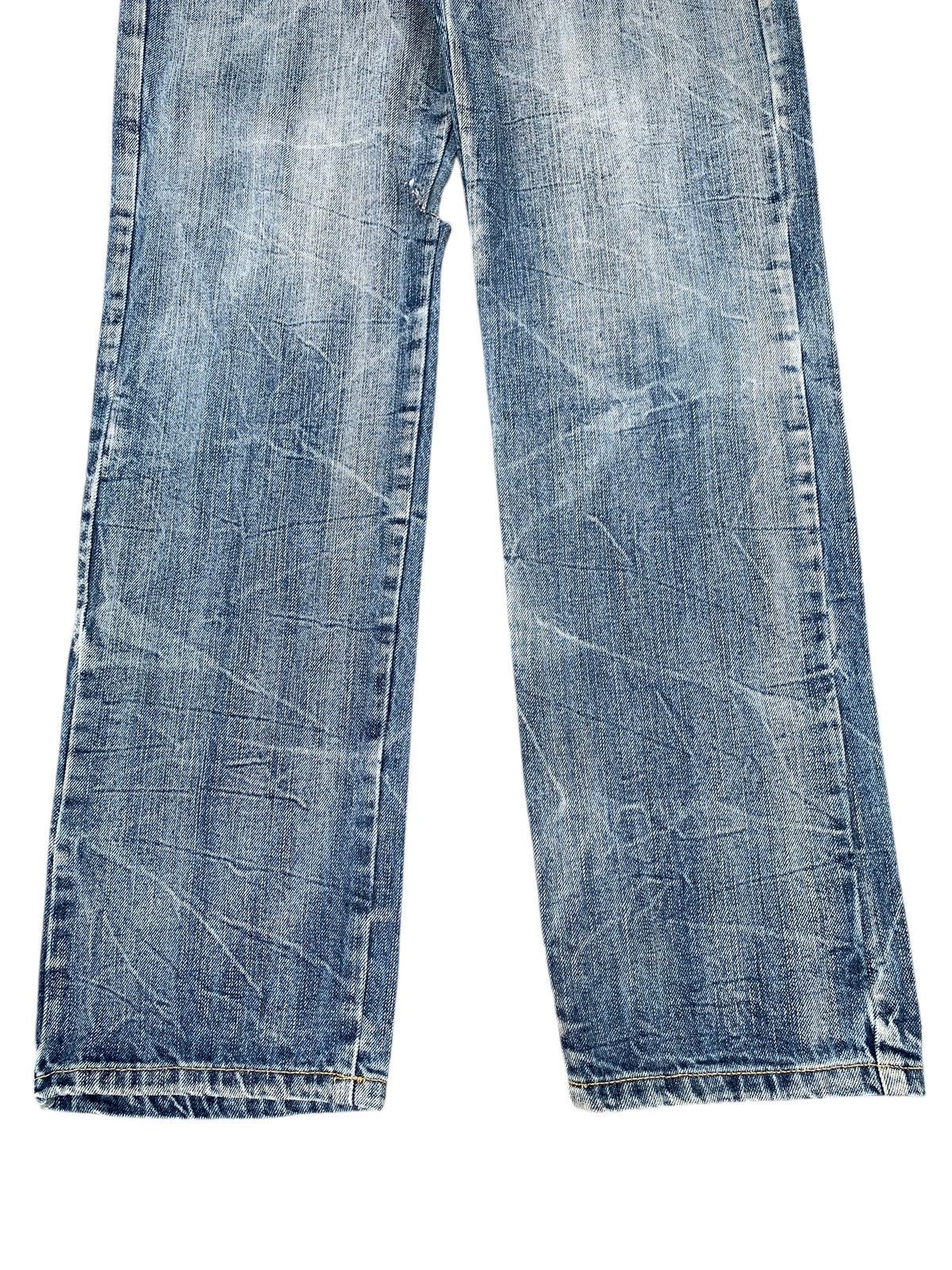 Kapital DOUBLE WAIST MUDMAX RUSTY PUNK JAPANESE DISTRESSED DENIM Size US 28 / EU 44 - 6 Thumbnail