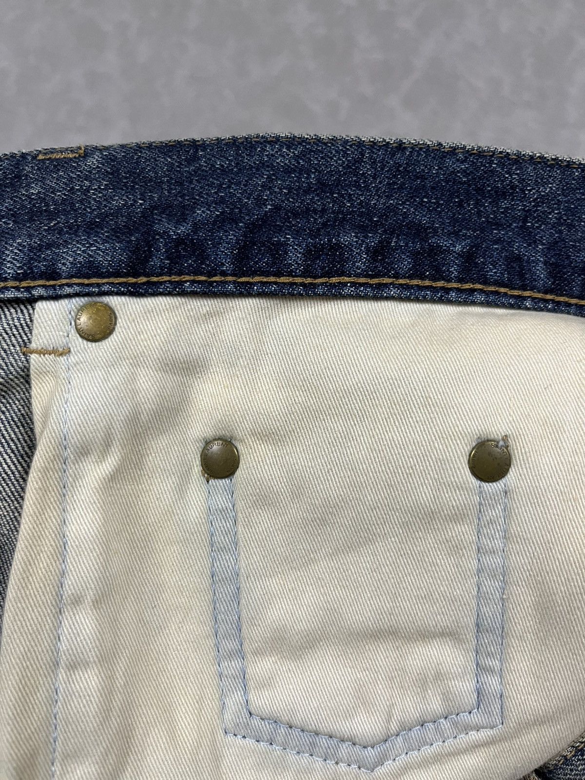 Saint Laurent Paris Saint Laurent denim pants Size US 31 - 15 Thumbnail