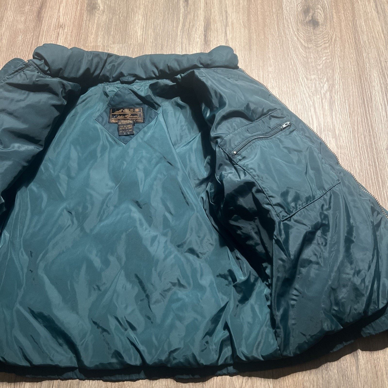 Eddie Bauer Vintage Eddie Bauer Goose Down Jacket Mens M Green Bomber Size US M / EU 48-50 / 2 - 17 Thumbnail