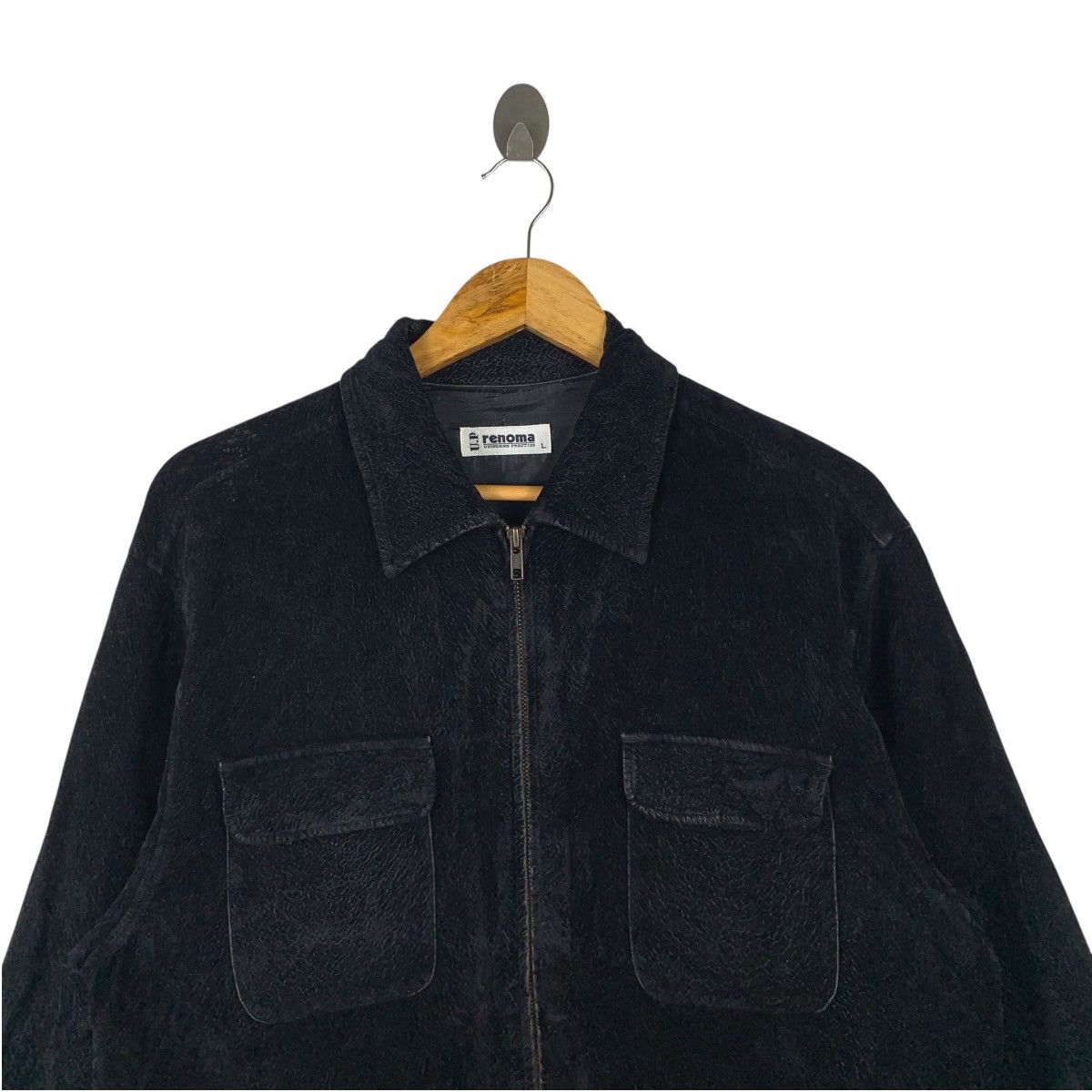 Renoma × Vintage Vintage UP RENOMA Casualwear Designer Double Sweater Jacket Size US L / EU 52-54 / 3 - 4 Thumbnail