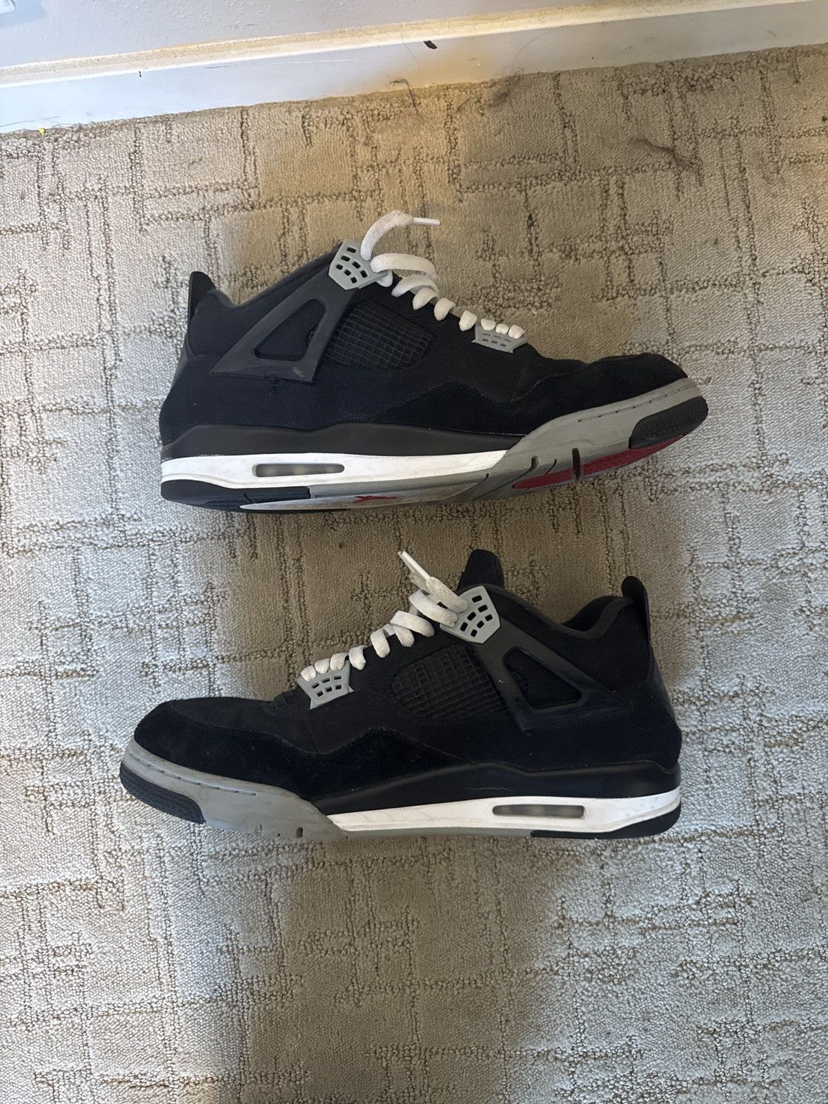 Jordan Brand Jordan 4 Black Canvas Size US 15 / EU 48 - 6 Thumbnail