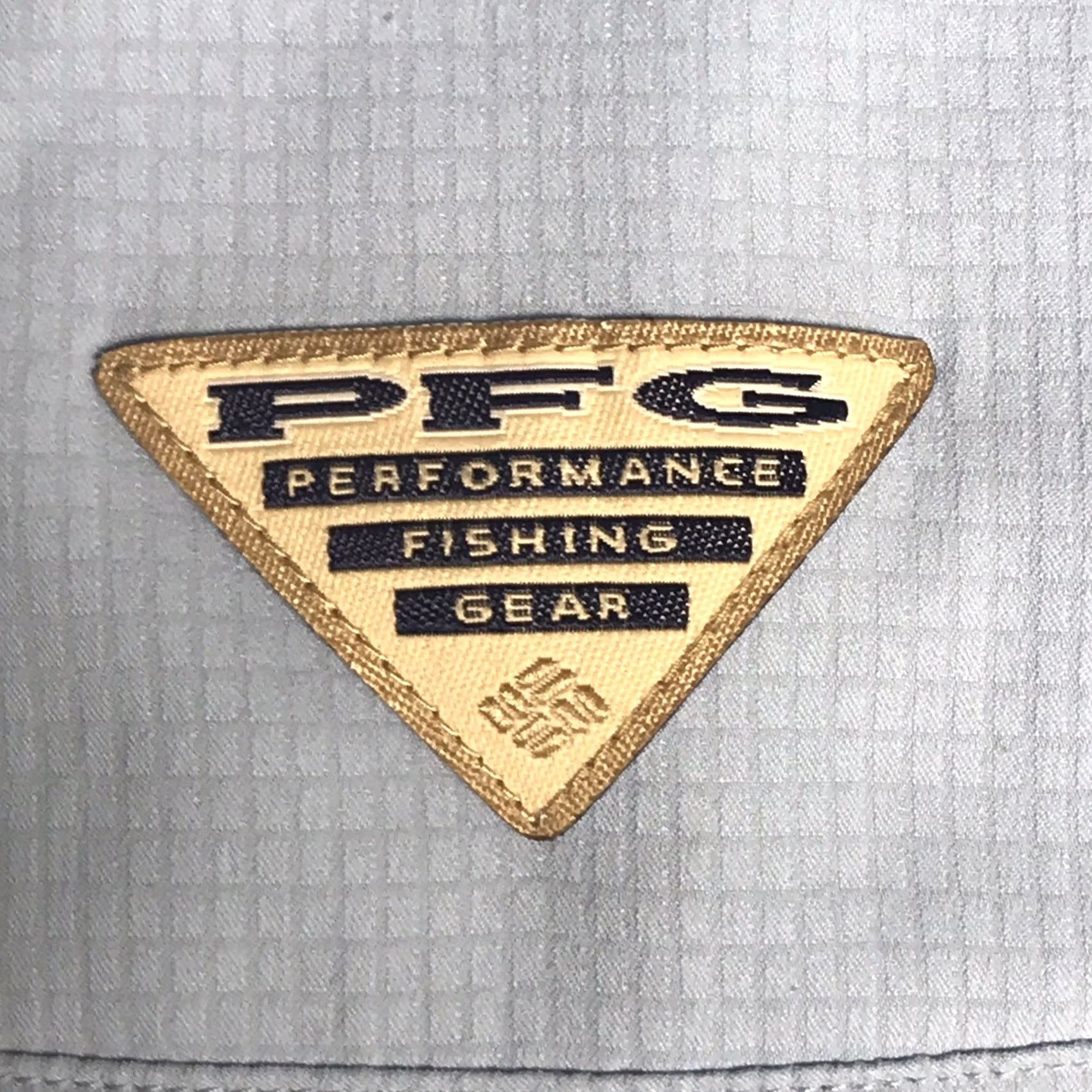 Vintage VINTAGE? No - Columbia Men Sail Blue PFG Performance Button-Up Short Sleeve Fishing Shirt 2XL Size US XXL / EU 58 / 5 - 4 Thumbnail