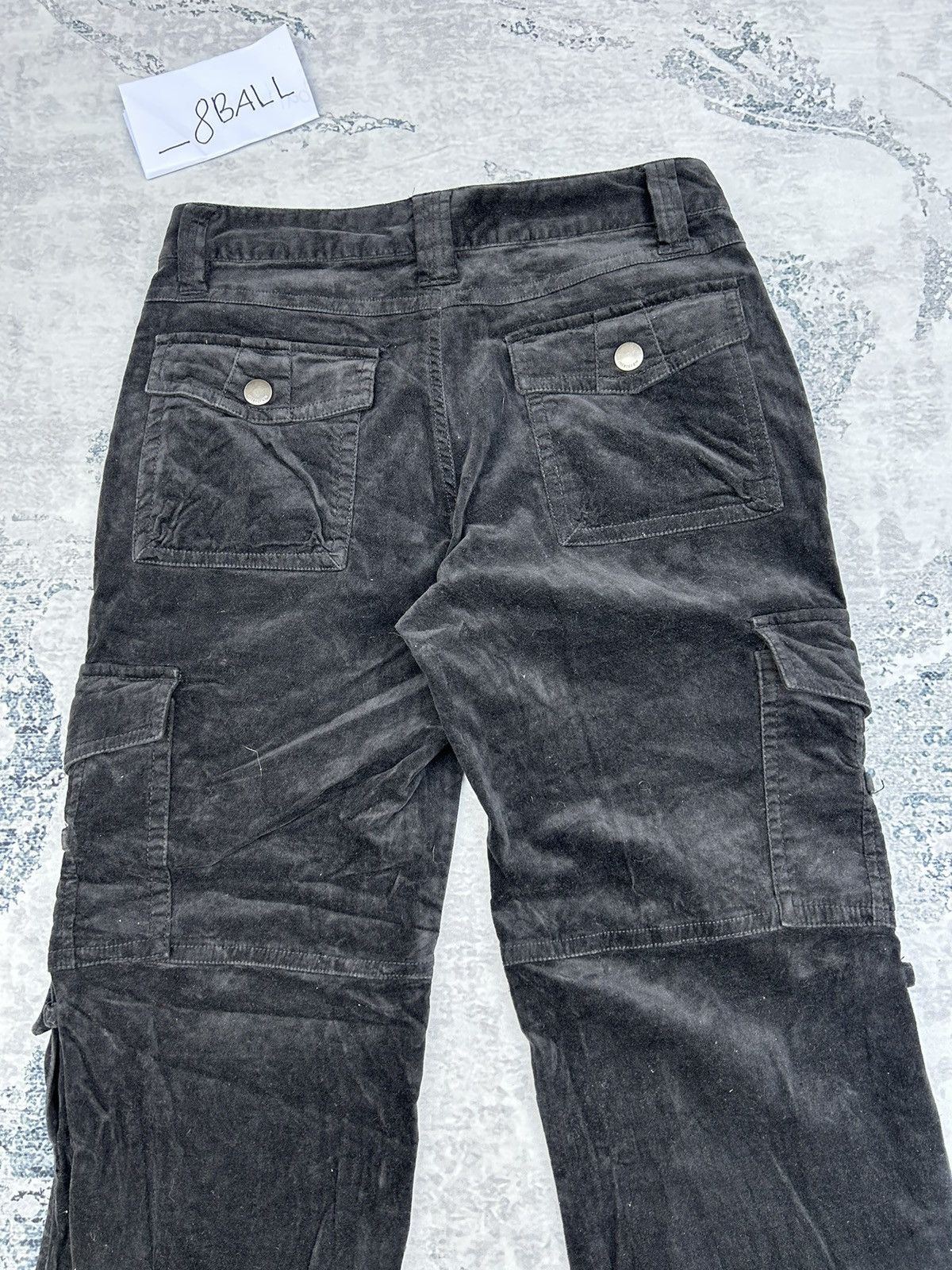 Japanese Brand Corduroy Bondage Cargo Pants Size US 32 / EU 48 - 10 Thumbnail