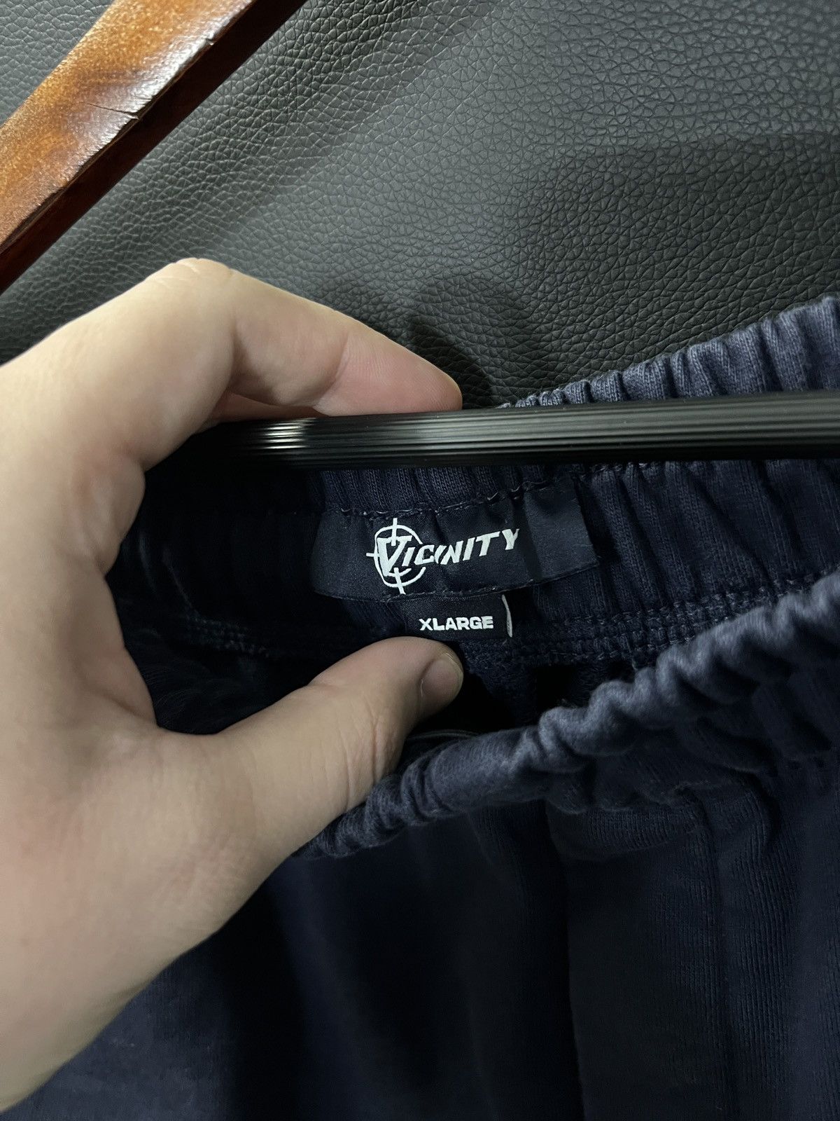 Japanese Brand Vicinity Dark Navy Streetwear Sweatpants Size US 36 / EU 52 - 3 Thumbnail