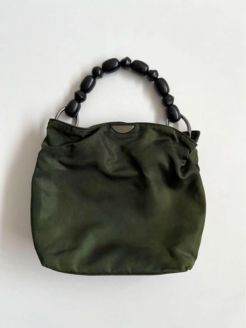 Dior Christian Dior MARIS PEAR NYLON HAND BAG Size ONE SIZE - 1 Thumbnail