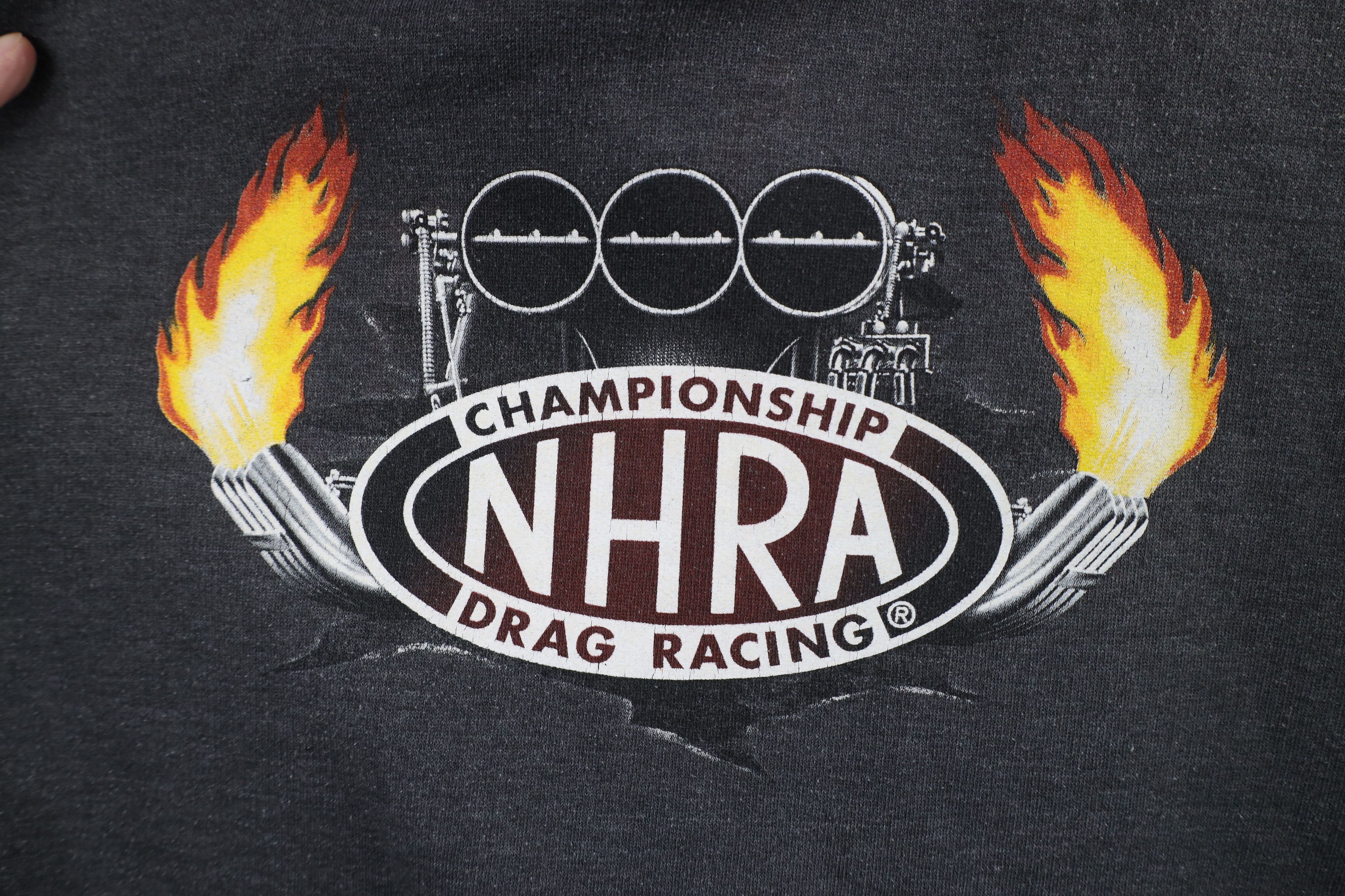 Vintage Vintage Championship Racing Skull Fire Hoodie Sweatshirt Size US XXL / EU 58 / 5 - 5 Thumbnail