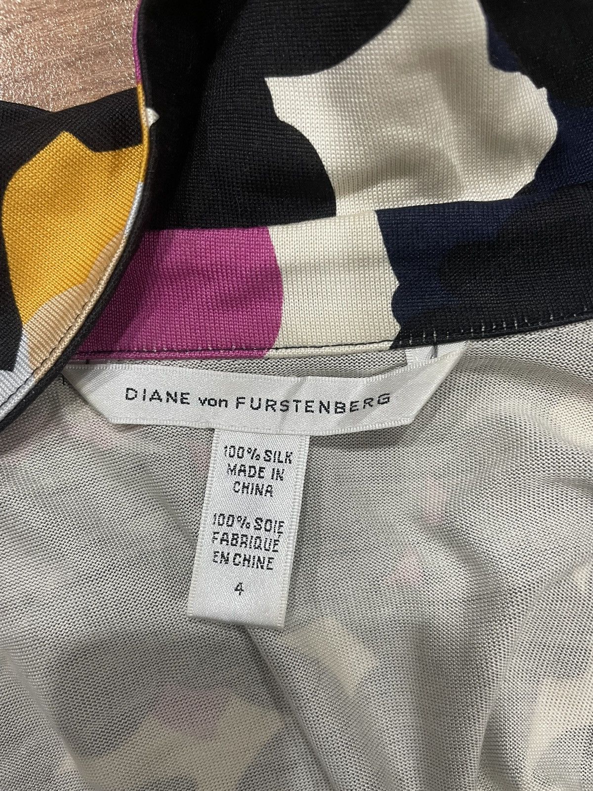 Diane von Furstenberg Diane von Furstenberg Silk Wrap Dress Size S / US 4 / IT 40 - 3 Thumbnail
