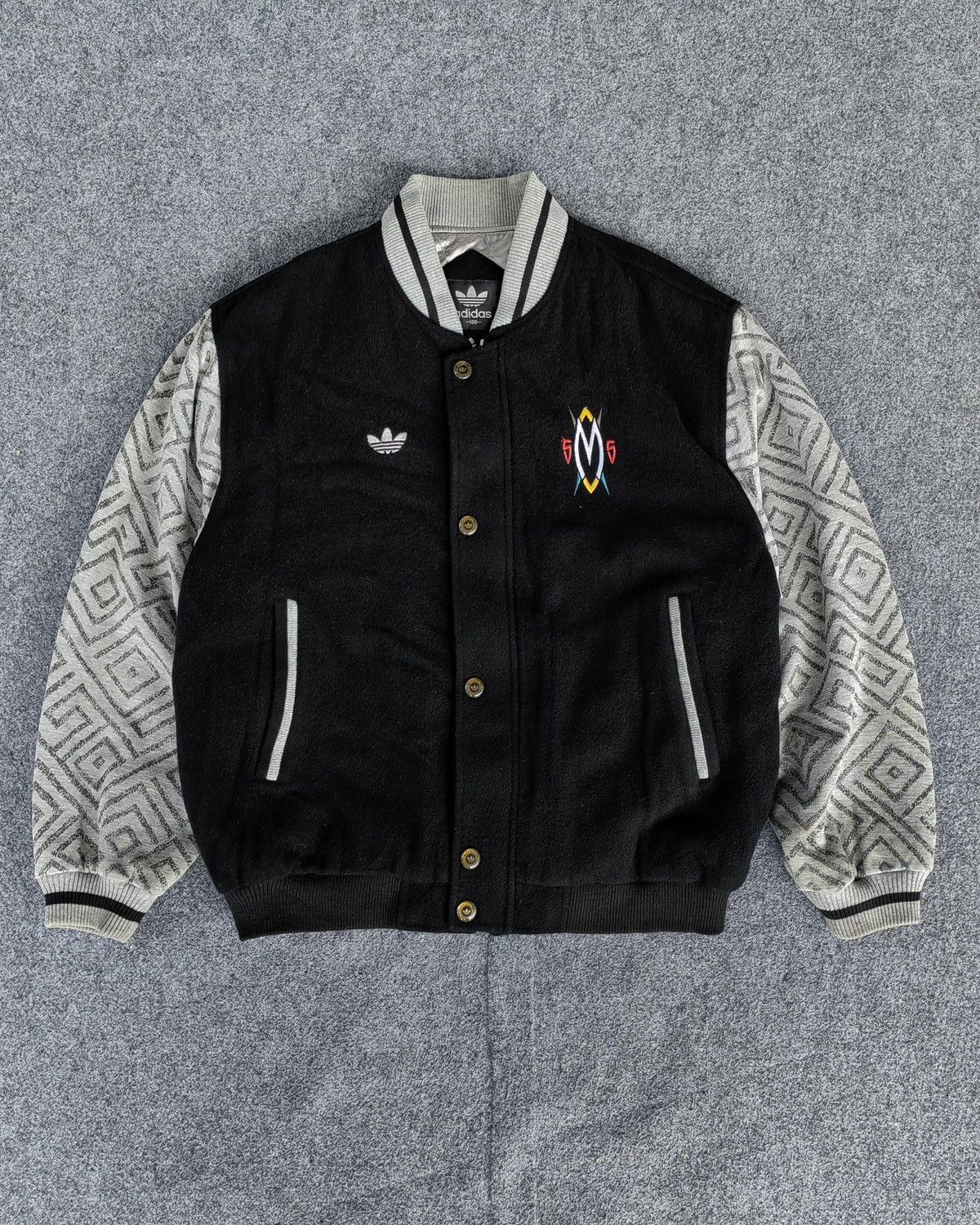 Adidas RARE Jacket Varsity firebird old school 90s Size US XL / EU 56 / 4 - 1 Thumbnail
