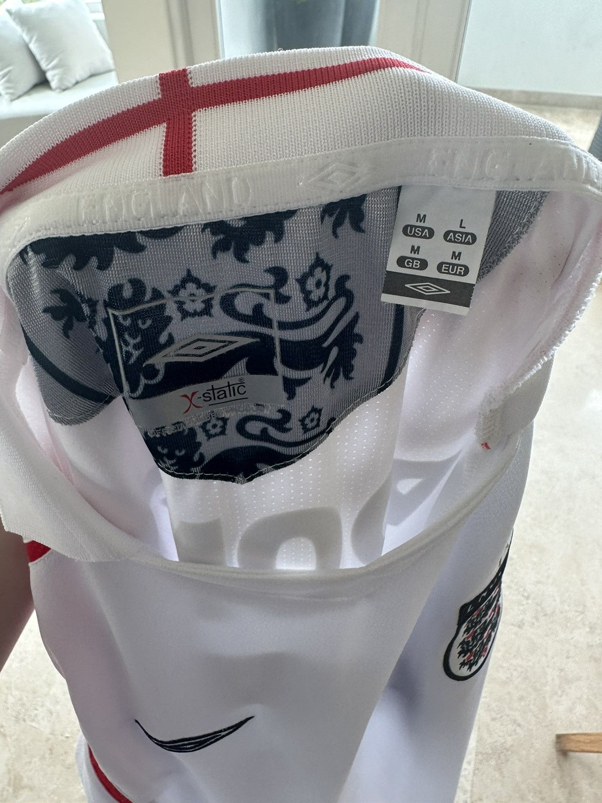 Umbro × Vintage 2006 World Cup England Home Jersey Size M Size US M / EU 48-50 / 2 - 4 Thumbnail