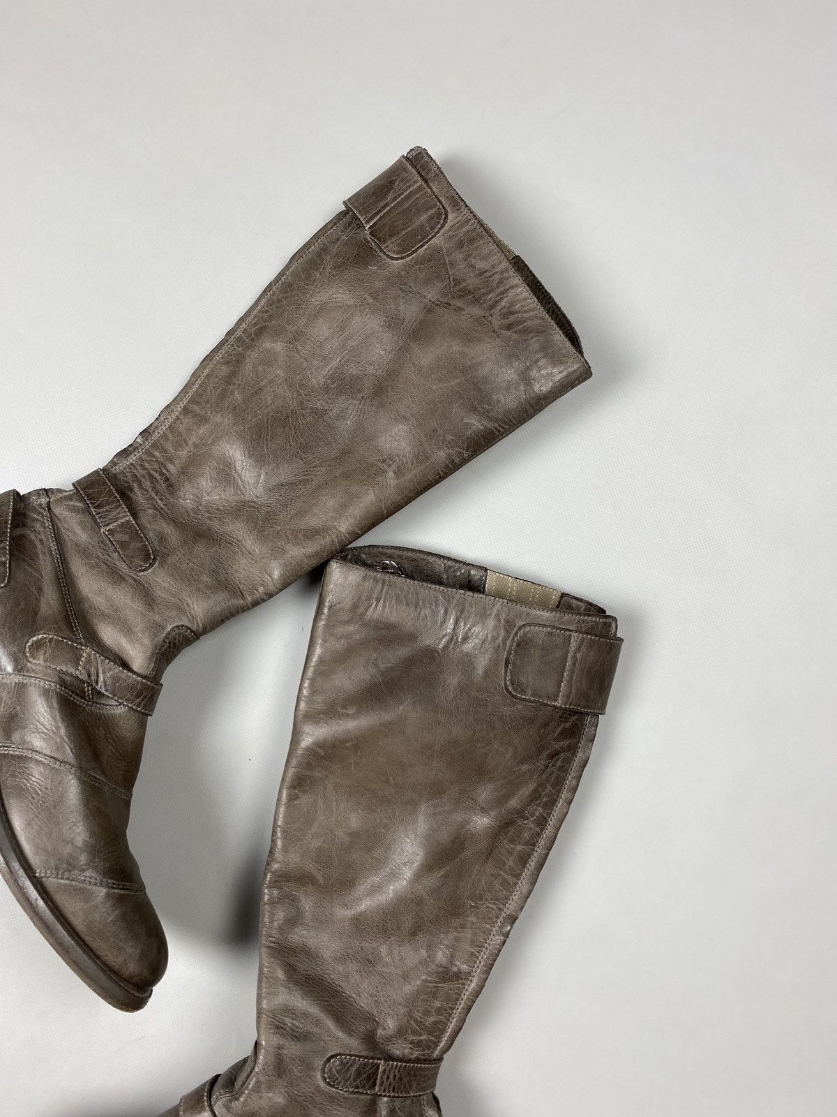 Belstaff Belstaff Trialmaster leather over the knee biker boots shoes Size US 8 / IT 38 - 12 Thumbnail
