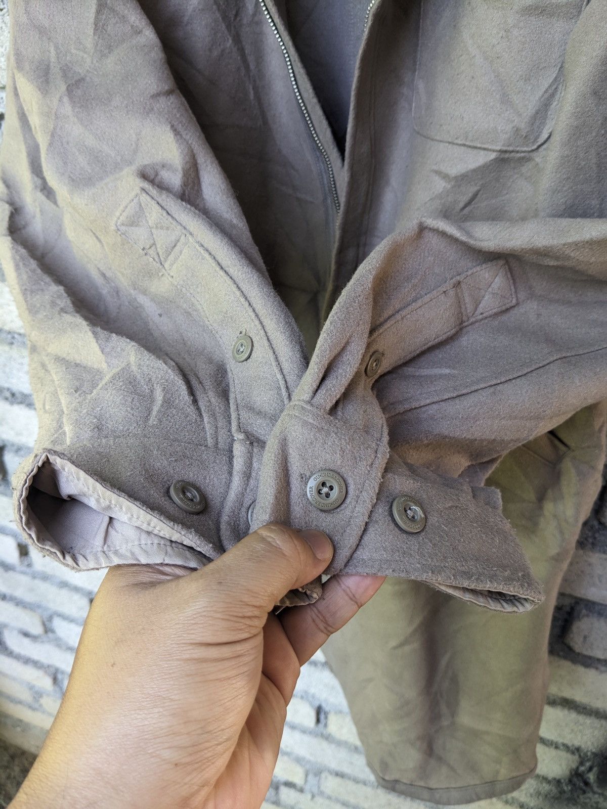 GU GU x UNDERCOVER HALF-ZIP BLOUSON & HALF BUTTON Size US L / EU 52-54 / 3 - 9 Thumbnail