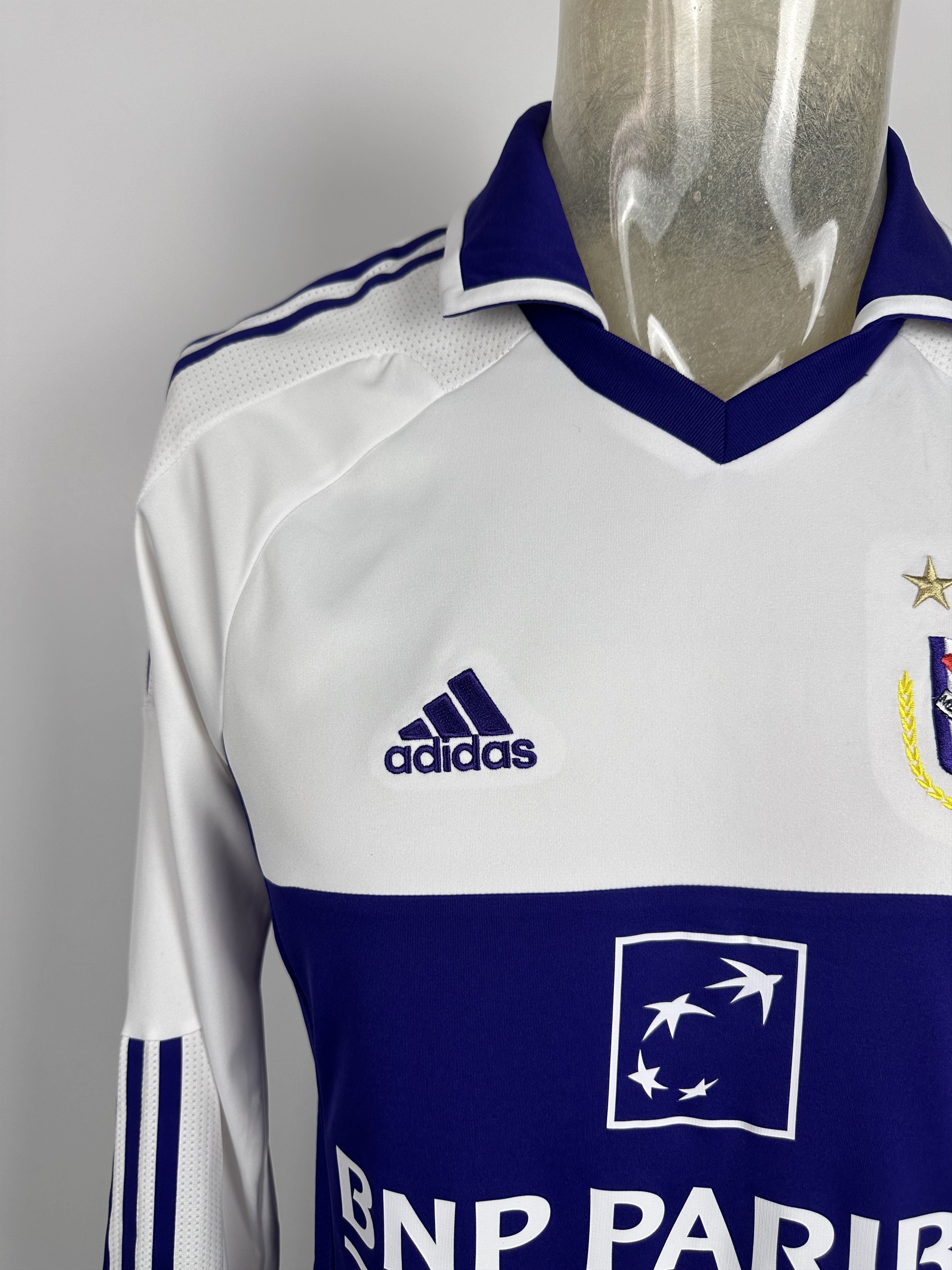 Adidas Anderlecht 2011 12 Long Sleeve Football Shirt Soccer Jersey Size US M / EU 48-50 / 2 - 3 Thumbnail