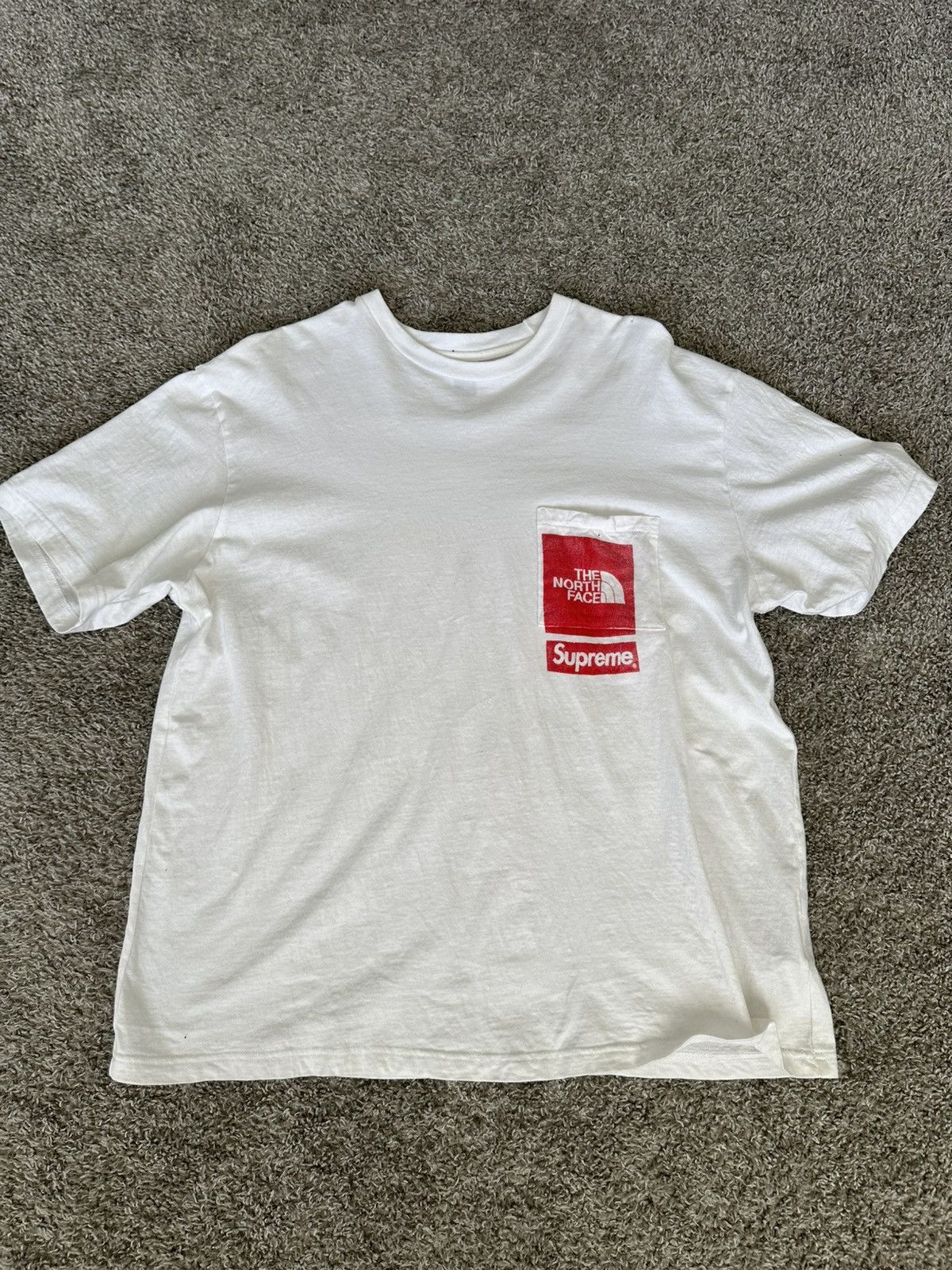 Supreme The North Face Printed Pocket T Shirt | Grailed