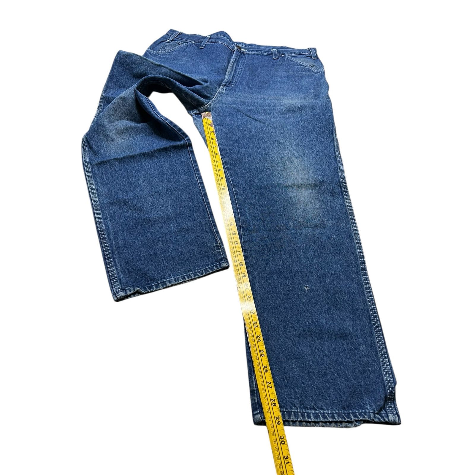 Dickies Vintage 80s Dickies Carpenter Workwear Jeans Distressed 40 Size US 40 / EU 56 - 6 Thumbnail