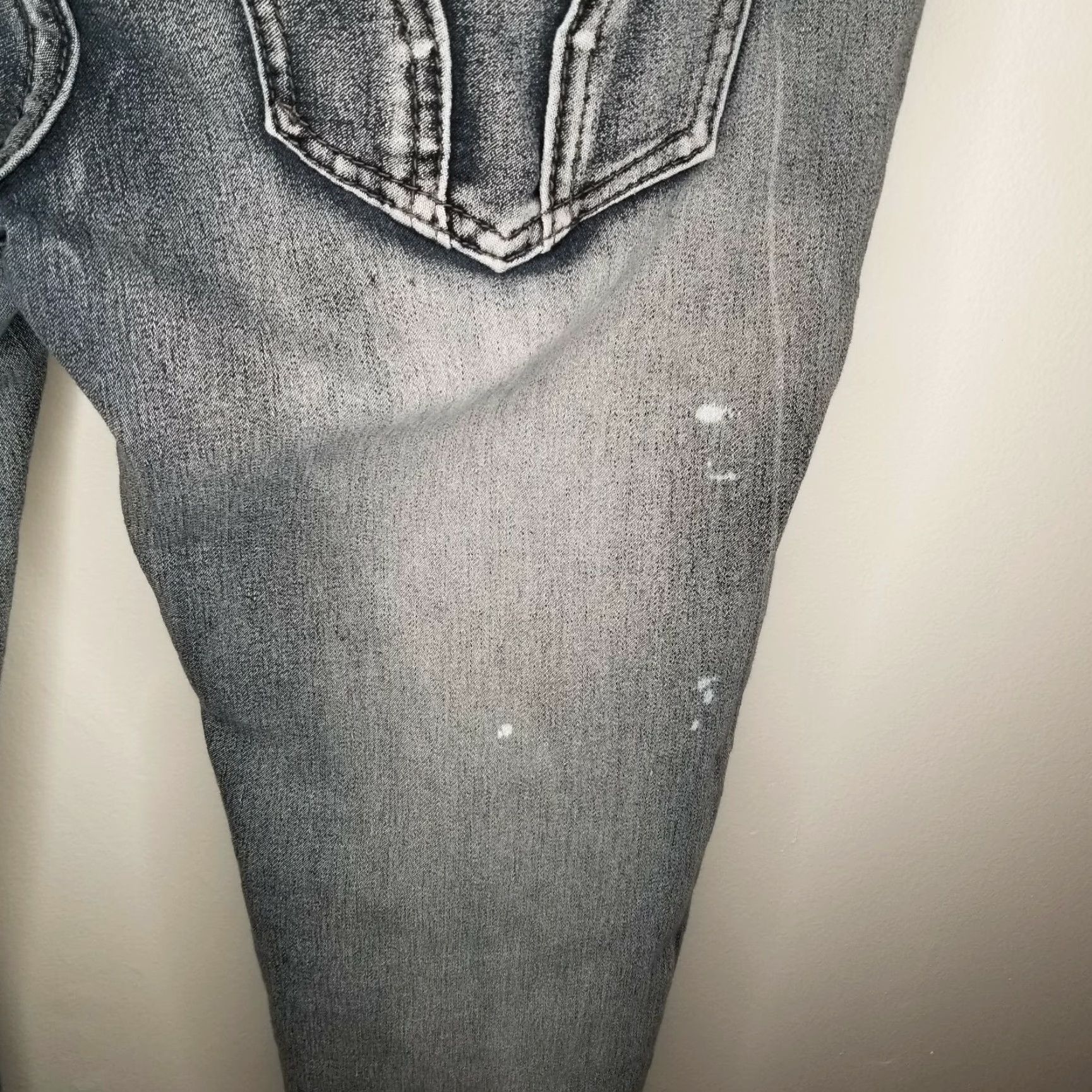Vintage Jean Colony Womens Jeans Gray Jeggings Size 11 Size 32" / US 10 / IT 46 - 5 Thumbnail
