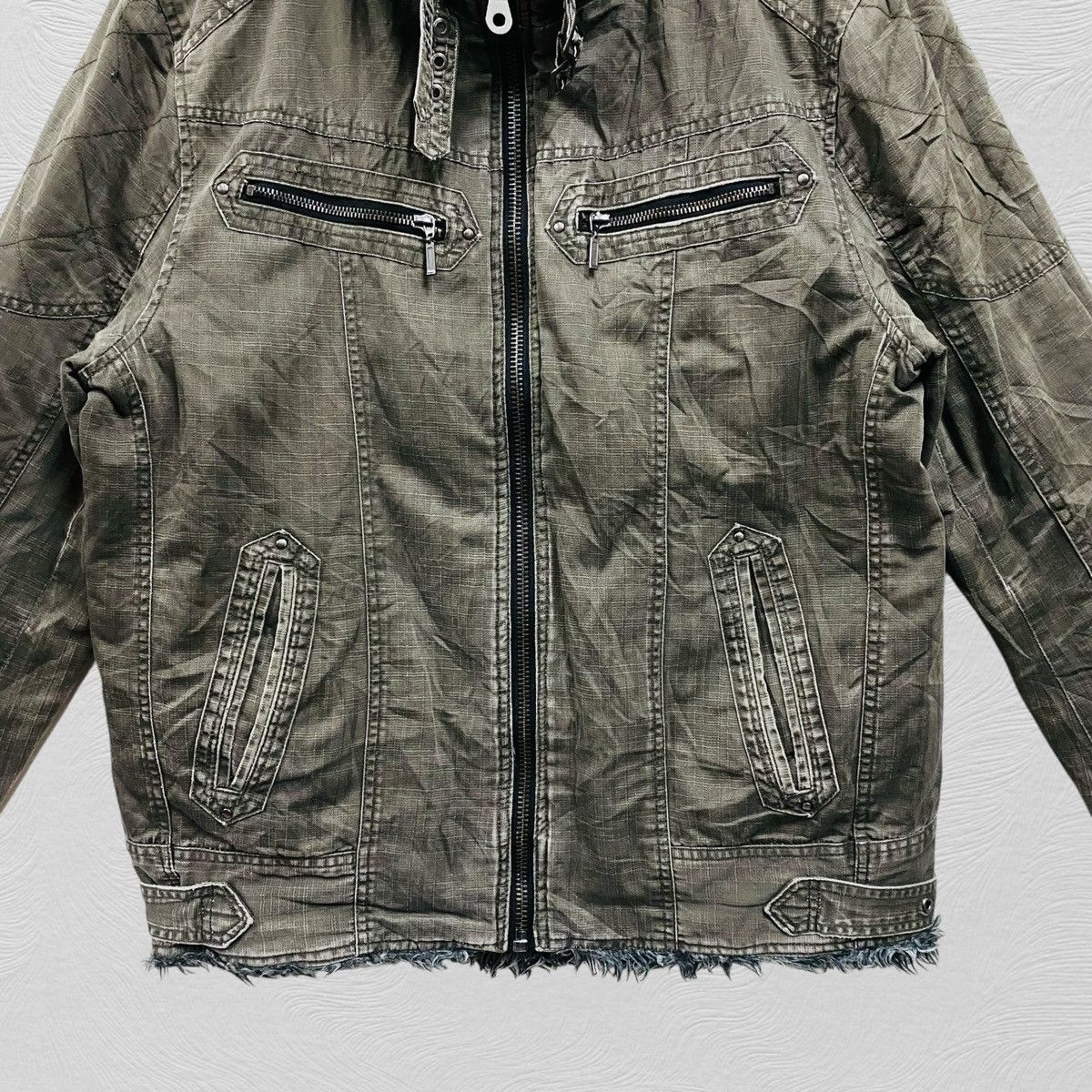 Hysteric Glamour Create barefoot tactical lace up jacket japanese brand Size US L / EU 52-54 / 3 - 4 Thumbnail