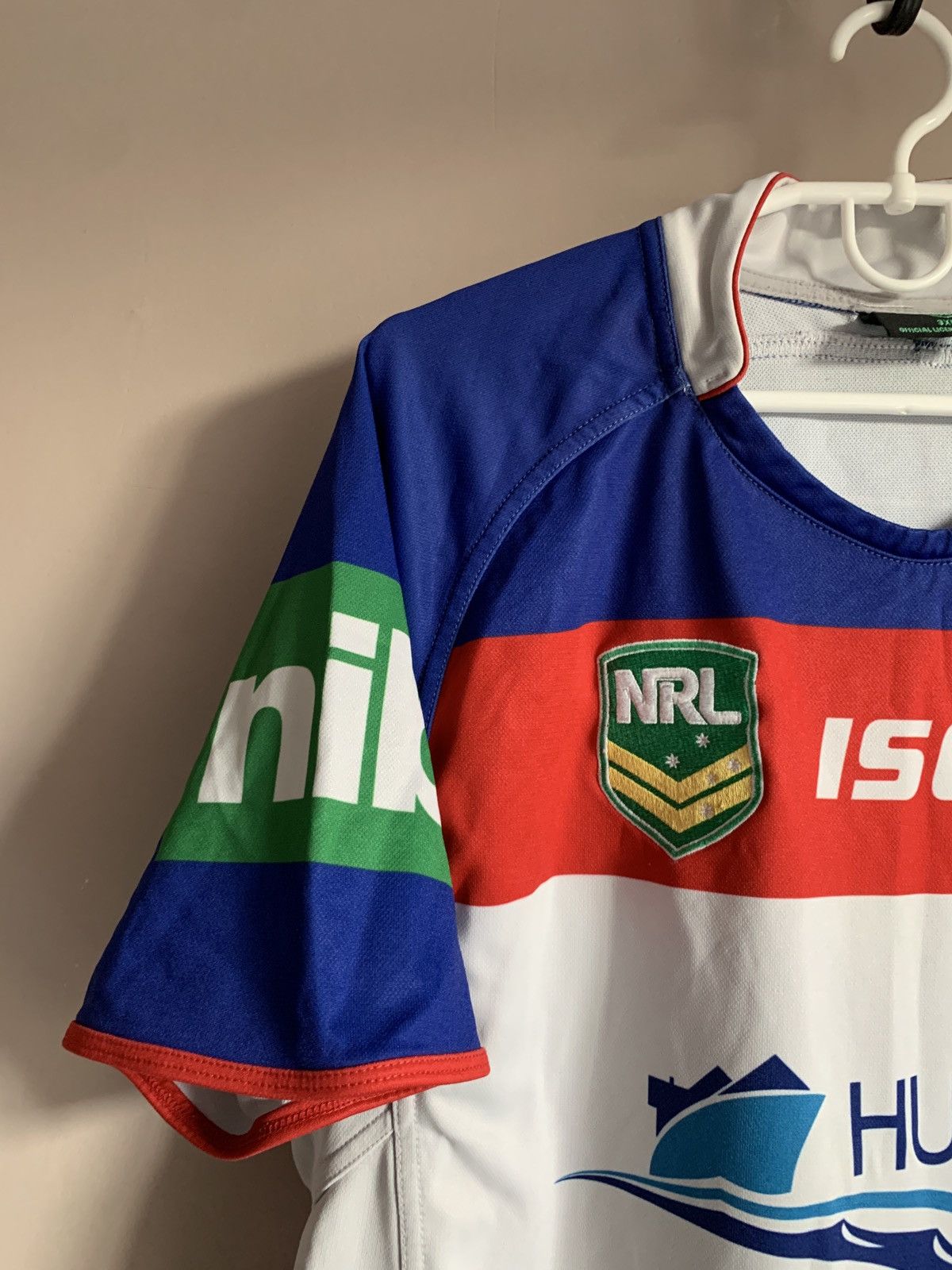 Vintage Newcastle Knights Home Rugby League Shirt NRL ISC Vintage Size US XXL / EU 58 / 5 - 3 Thumbnail