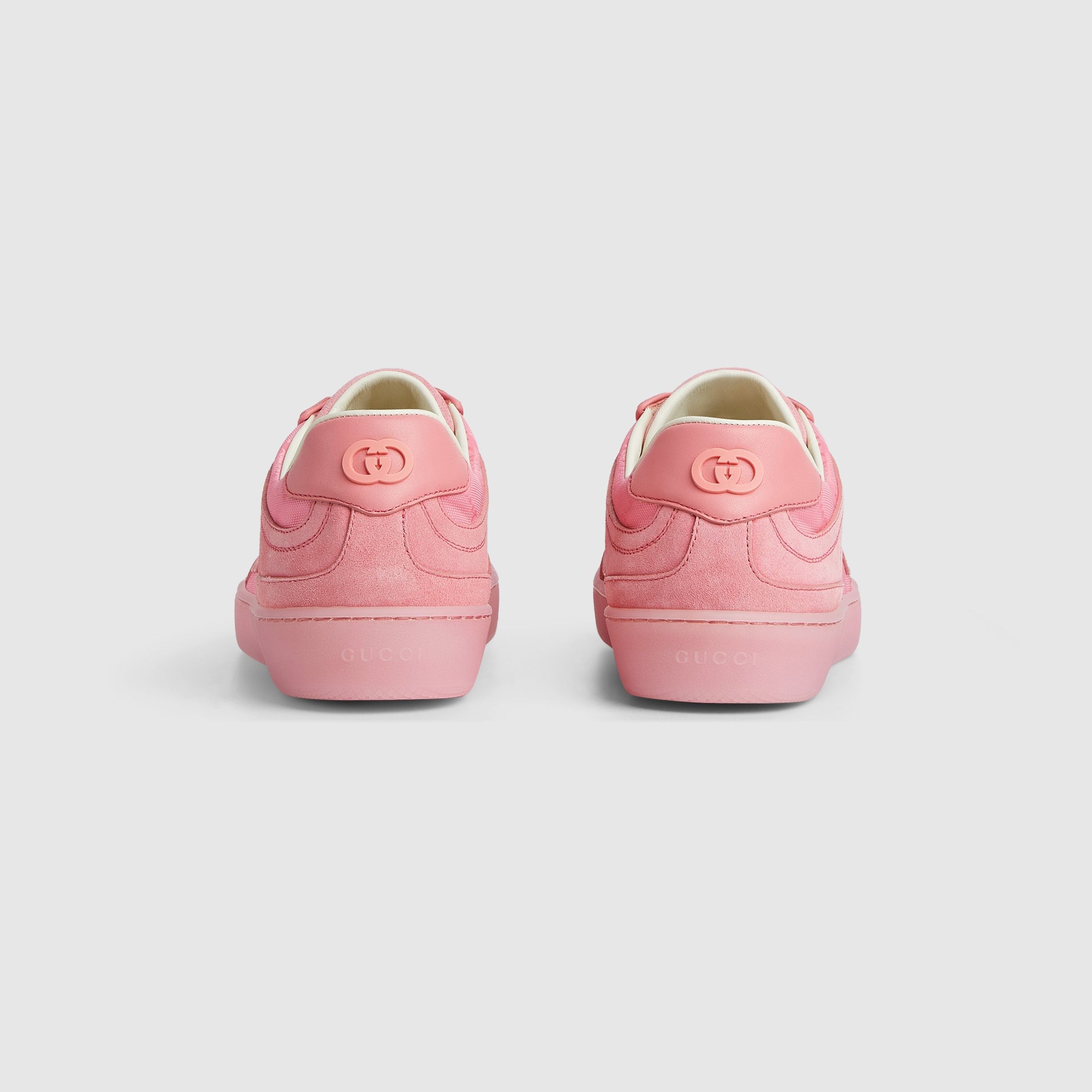 Gucci o1loc1c0326 812656 Women's G75 Sneakers in Pink Size US 7 / IT 37 - 5 Thumbnail