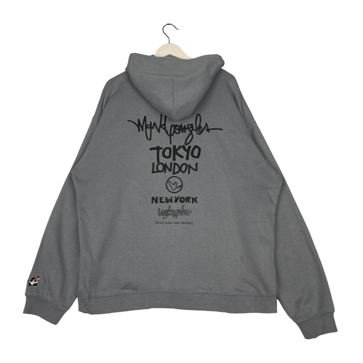 Designer × Vintage Mark Gonzales Hoodie Sweatshirt Pull Over Size US L / EU 52-54 / 3 - 5 Thumbnail