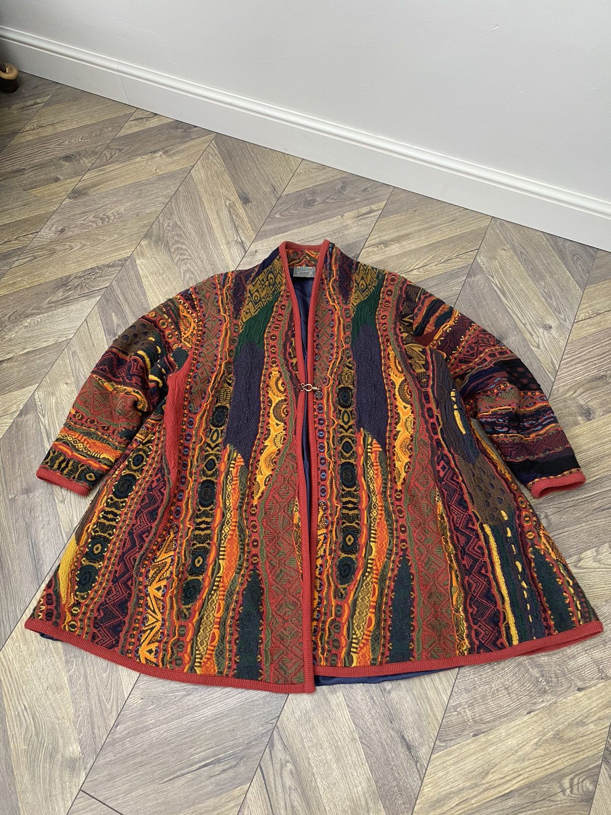 Coogi × Vintage Vintage Coogi Australia Multicolour Cardigan Size US S / EU 44-46 / 1 - 1 Thumbnail