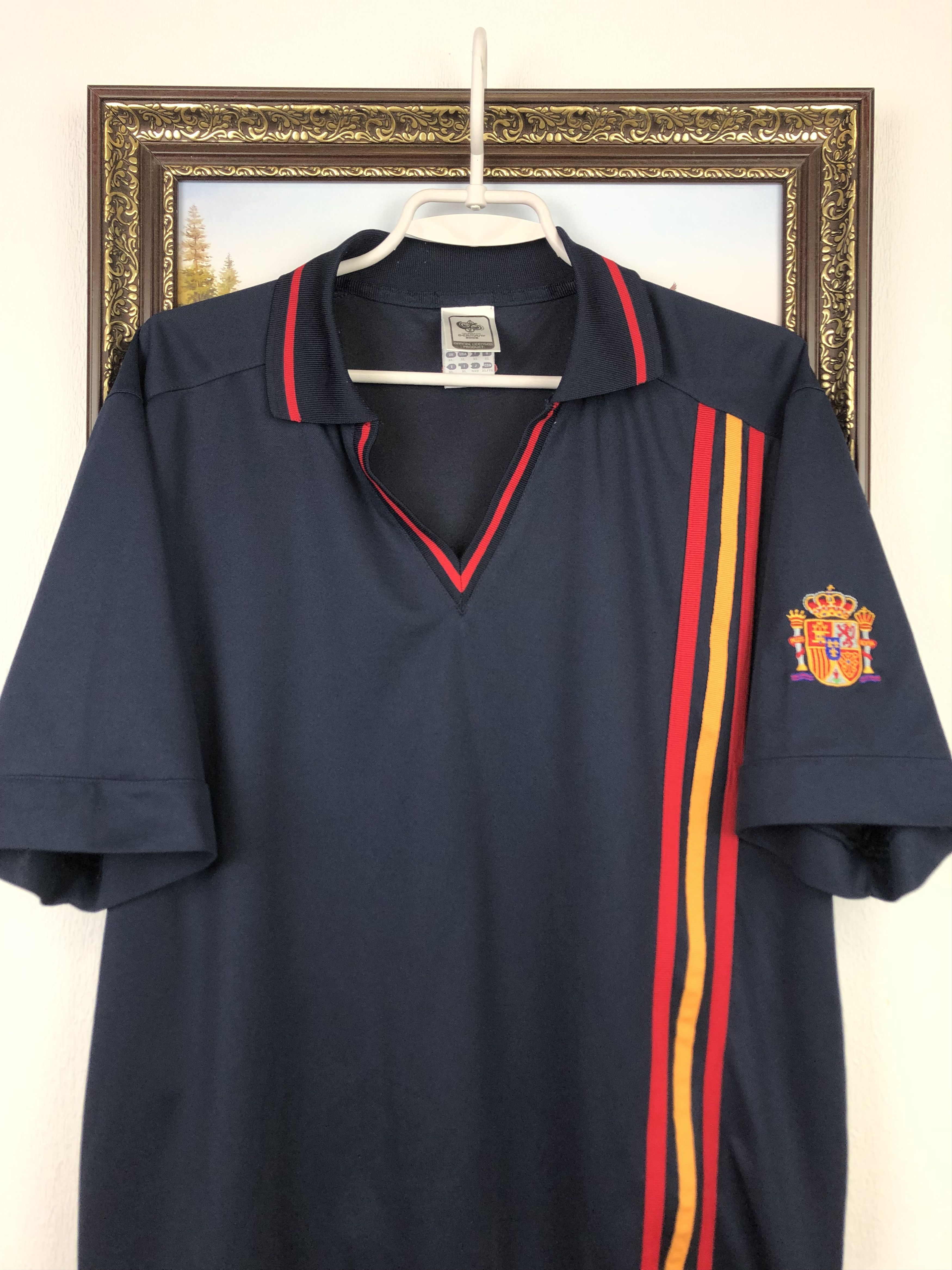 Vintage Adidas Spain Football Shirt Soccer Jersey Camiseta