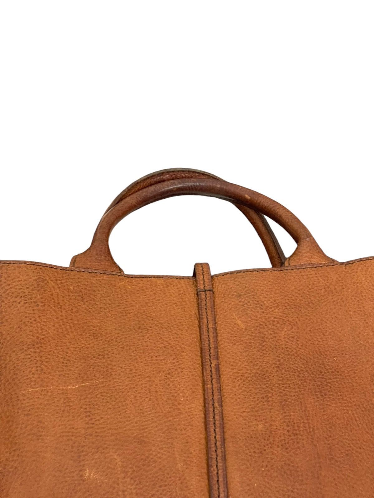 Genuine Leather Full Leather Thick Genten Japan Tote Bag 5🟩 Size ONE SIZE - 19 Thumbnail