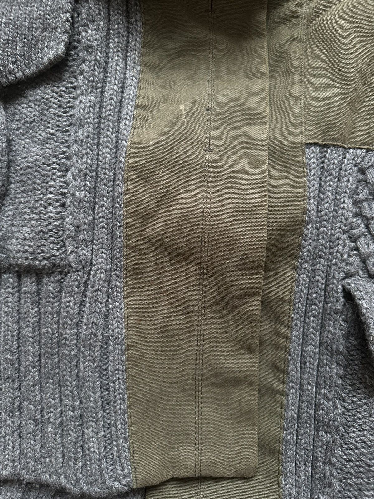 Alexander McQueen Alexander McQueen knitted coat high neck jacket military Size S / US 4 / IT 40 - 13 Thumbnail