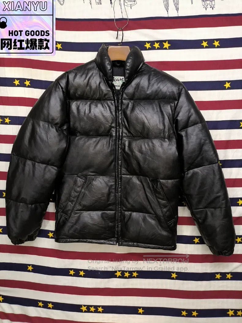 Schott Schott Warm down jacket mid-length top layer sheepskin Size US XXS / EU 40 - 1 Thumbnail