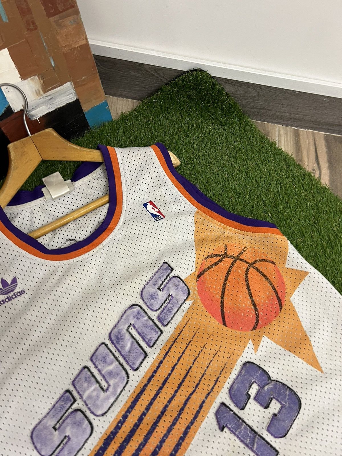Adidas Hardwood Classics Phoenix Suns Steve Nash Adidas Jersey Size US XL / EU 56 / 4 - 3 Thumbnail