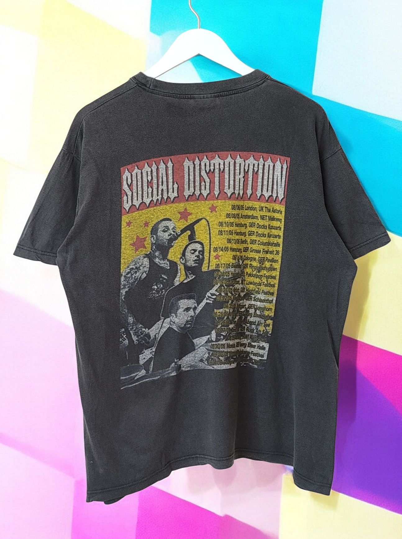 Band Tees × Vintage Social Distortion 2005 Tour Punk Rock VTG Vintage Tshirt Size US L / EU 52-54 / 3 - 2 Thumbnail