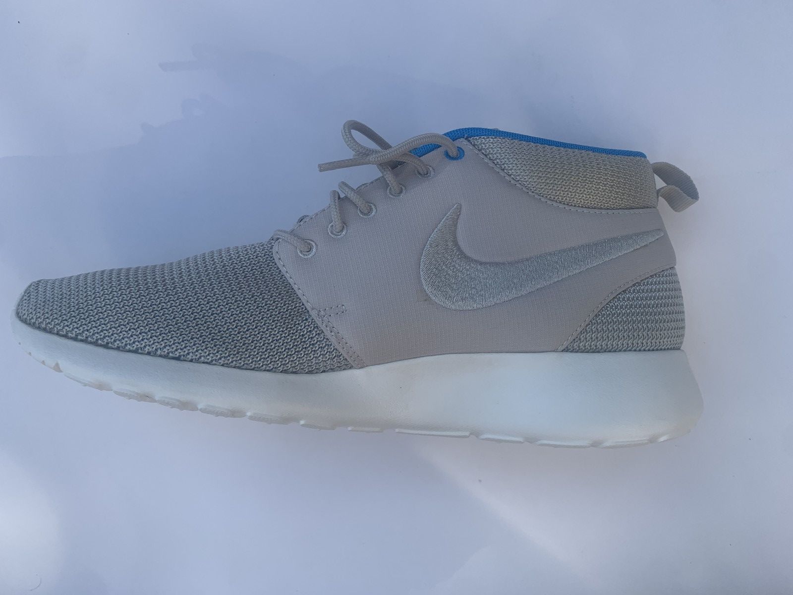 Nike Men’s Nike Roshe Run Mid Size 9.5 Mortar Blue Hero Sneakers Size US 9.5 / EU 42-43 - 6 Thumbnail