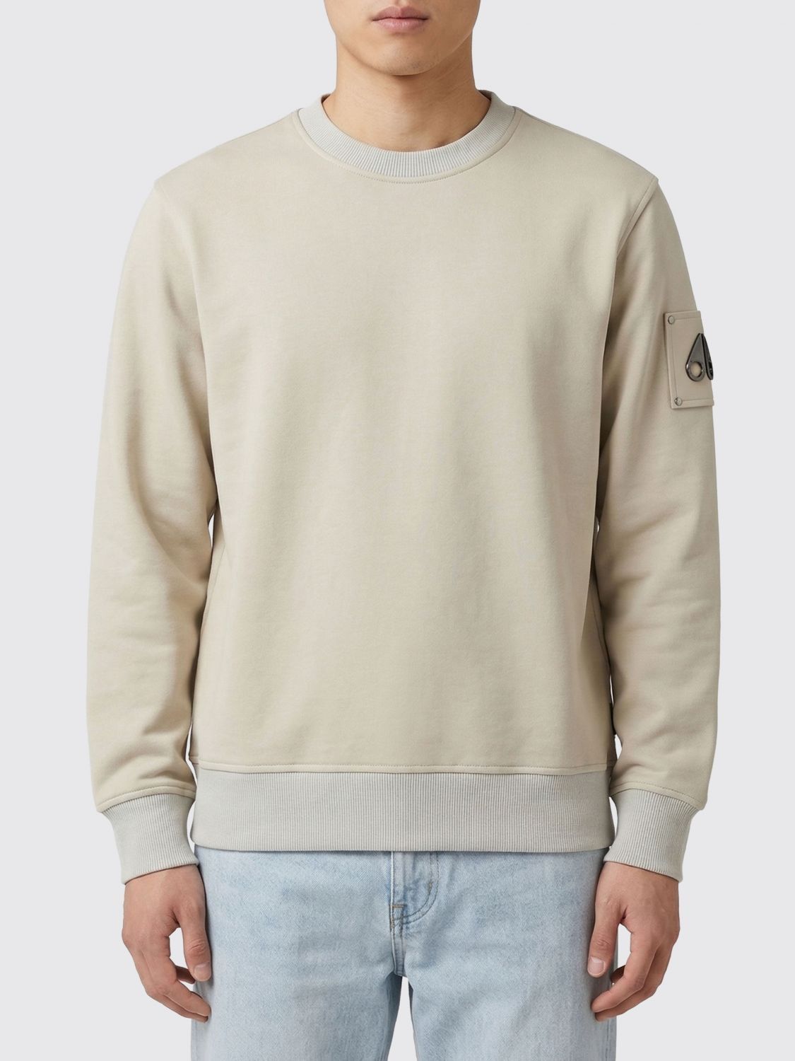 Moose Knuckles Moose Knuckles Sweatshirt Men Cream Size US XL / EU 56 / 4 - 1 Thumbnail