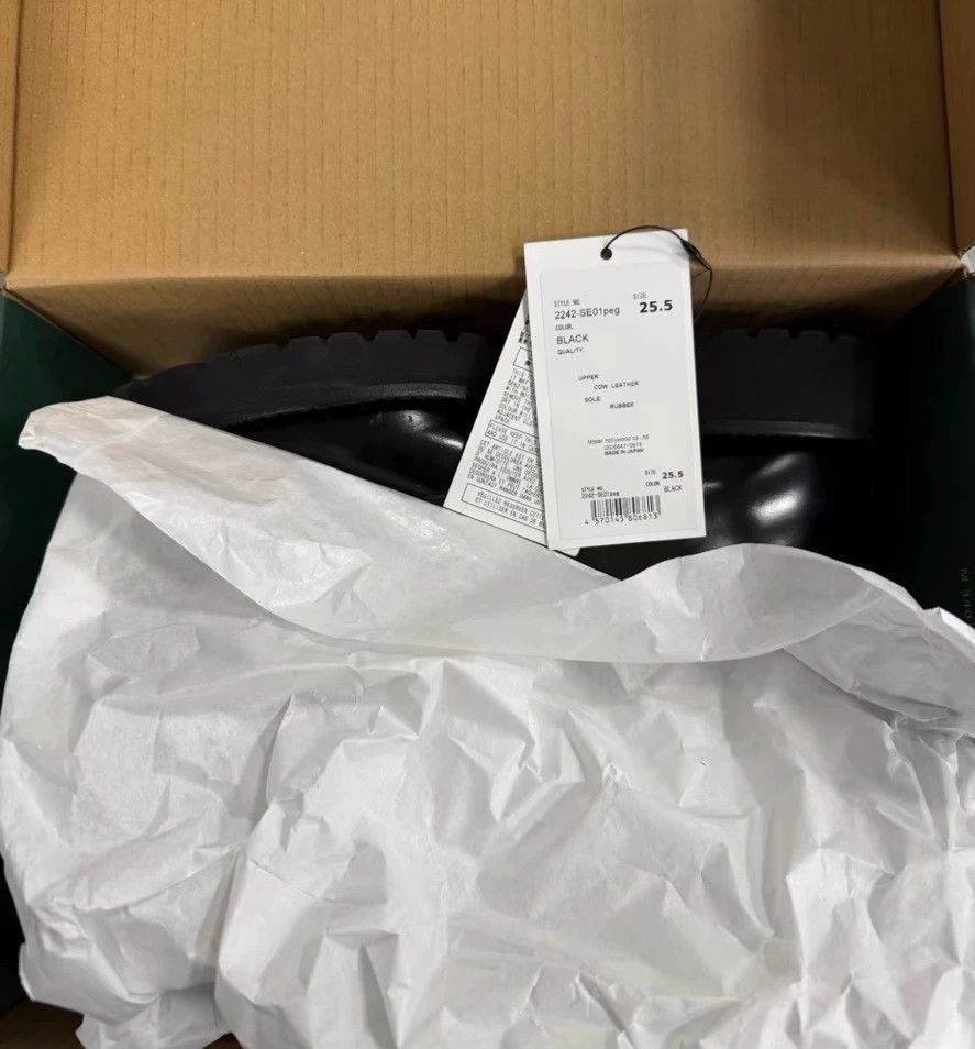 N.Hoolywood N.HOOLYWOOD DANNER Postman Derby 3-Eye Low Top Leather Shoes Size US 7.5 / EU 40-41 - 9 Thumbnail