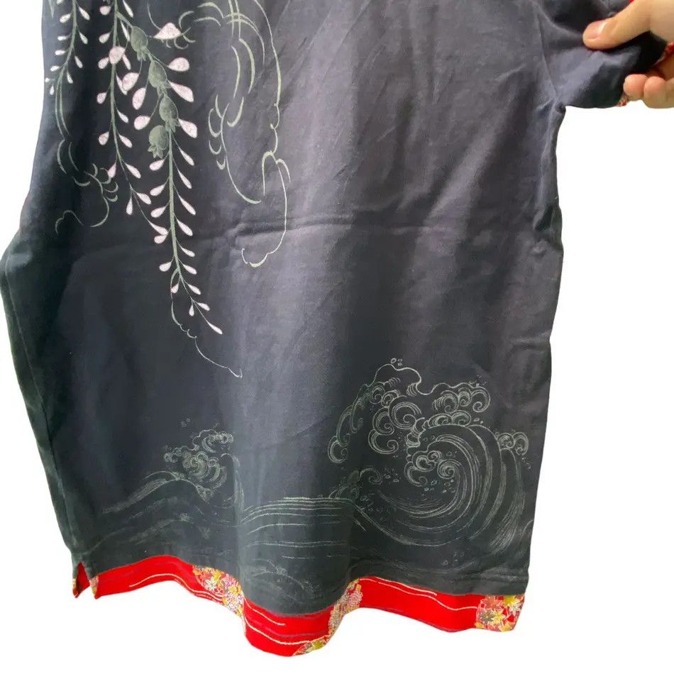 Japanese Brand 2000's Flower Wave Japanese Double Layer Shirt Size US L / EU 52-54 / 3 - 8 Thumbnail