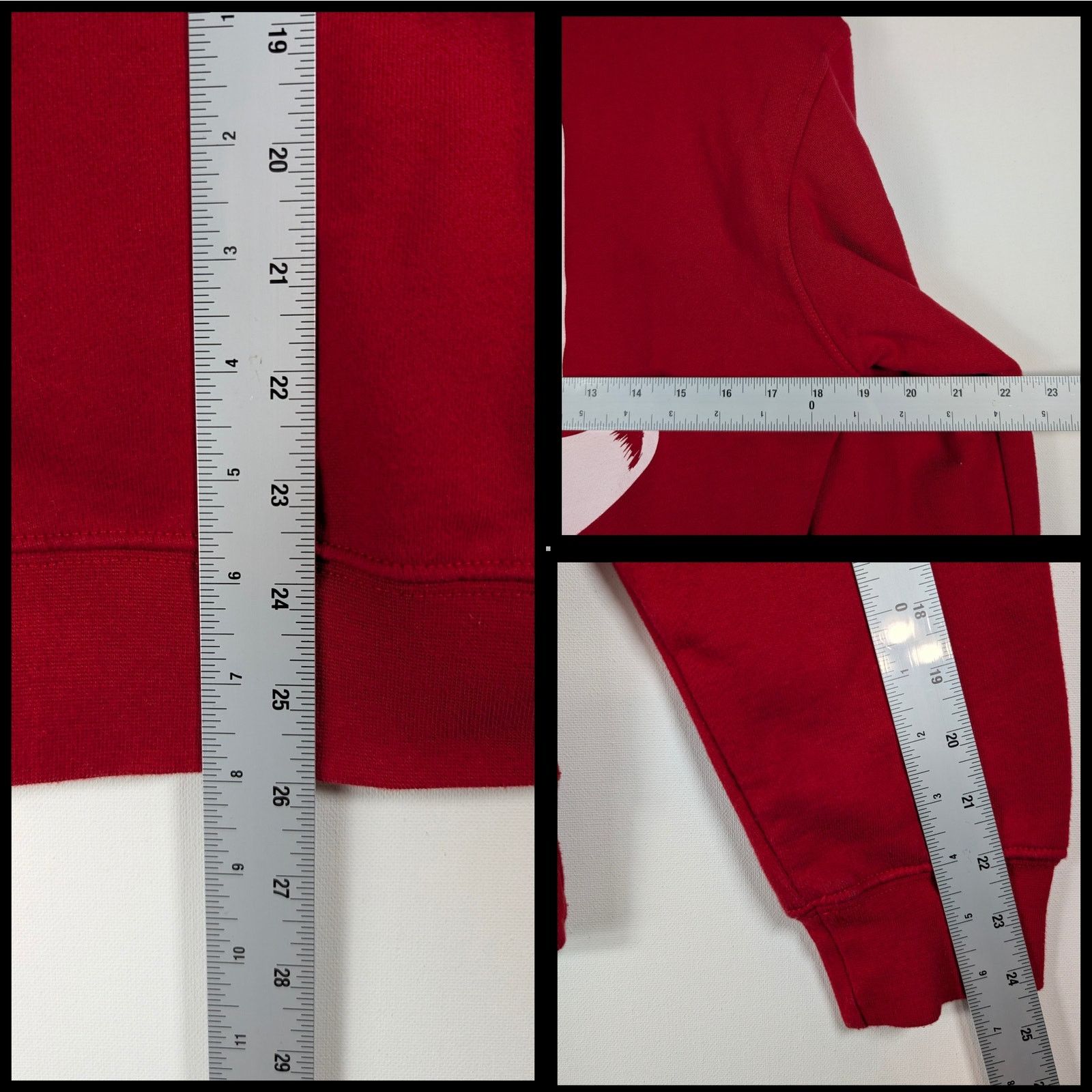 4HUNNID 4Hunnid Red Hoodie YG Graphic Pullover Size Small S USED Size US S / EU 44-46 / 1 - 8 Thumbnail