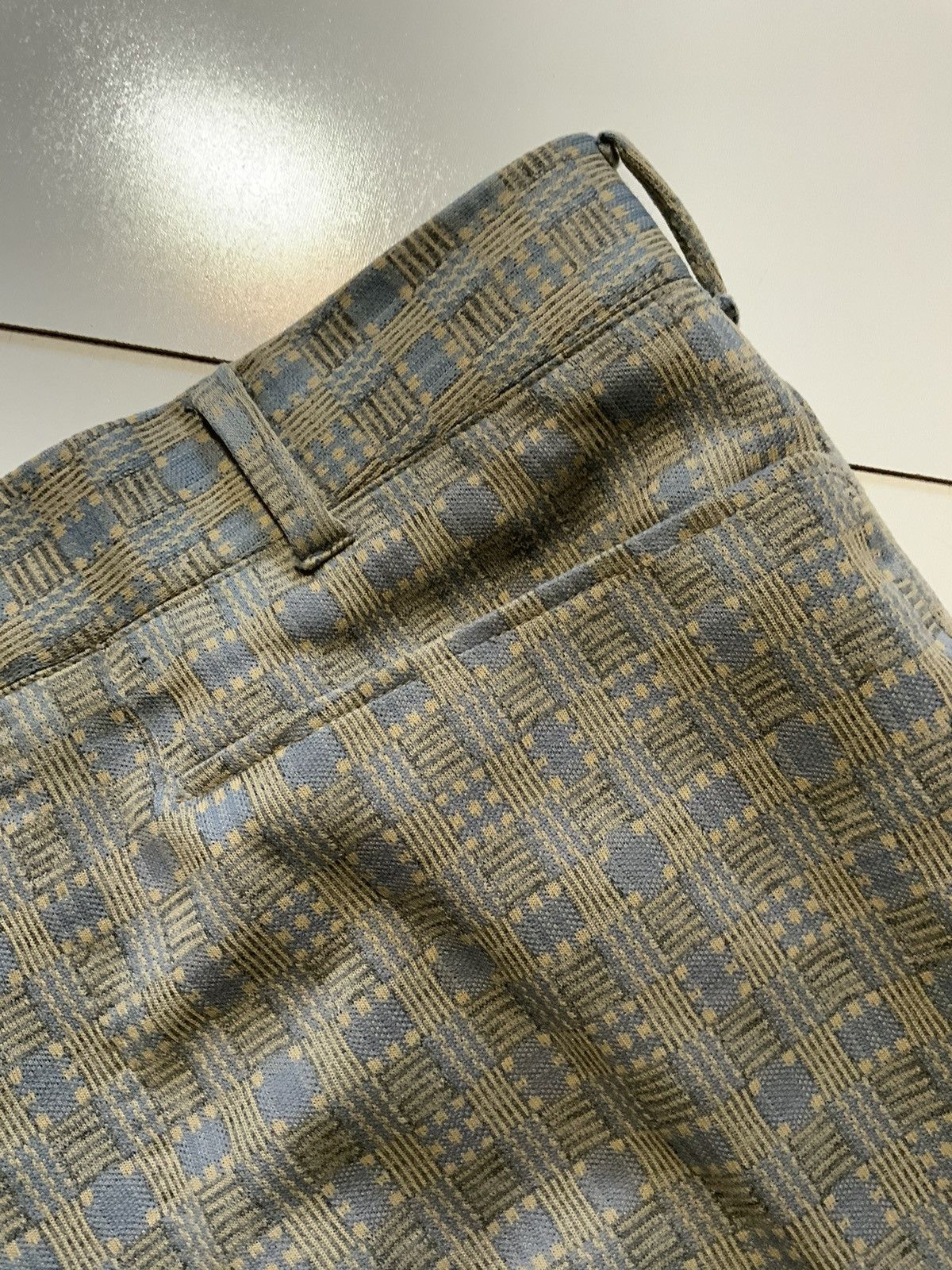Vintage Vintage 60s 70s Polyester Mod Disco Flare Leisure Pants Size US 32 / EU 48 - 7 Thumbnail