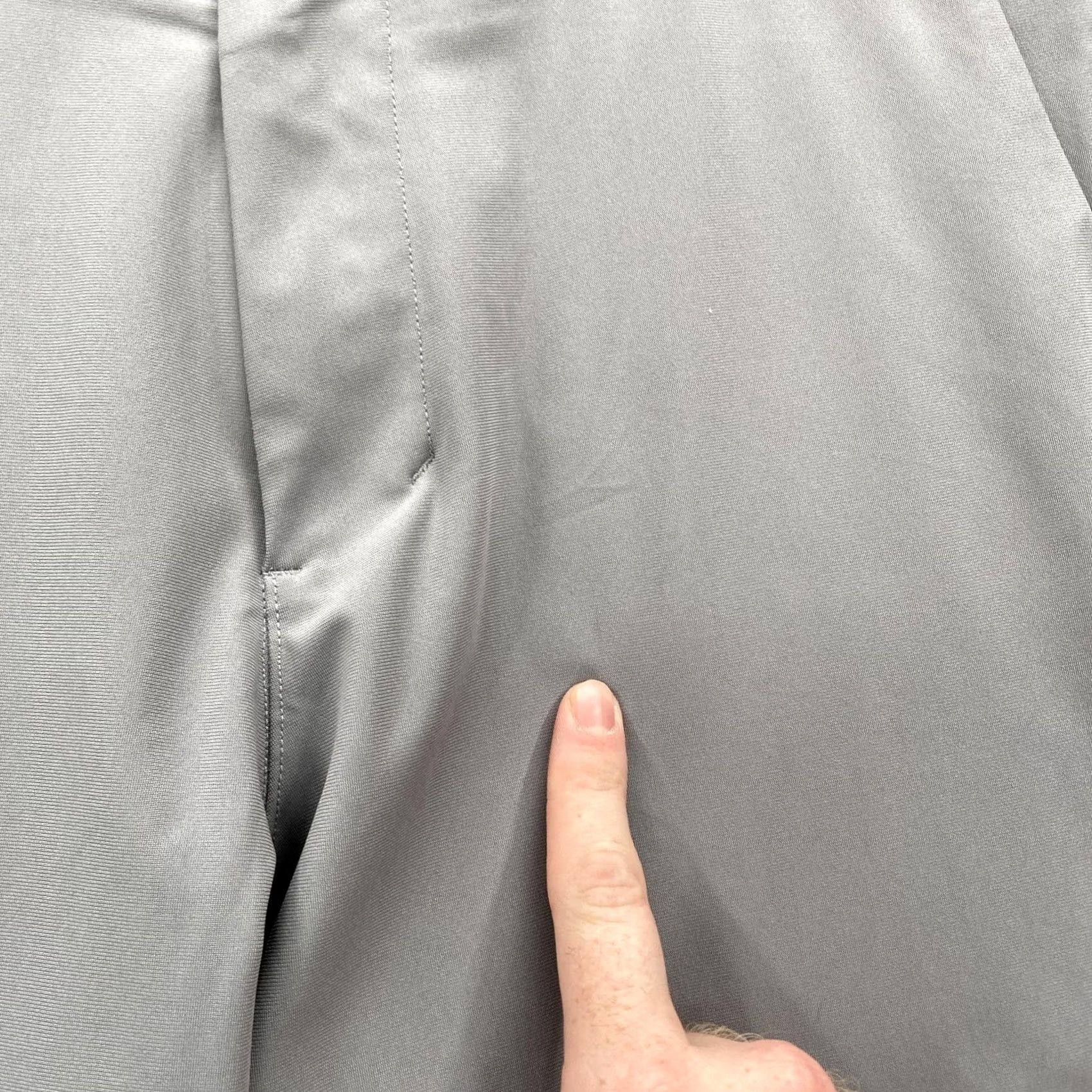 Lululemon Lululemon Mens Golf Chino Pants 34 Gray Performance Tech Stretch Zip Pocket Size US 34 / EU 50 - 6 Thumbnail