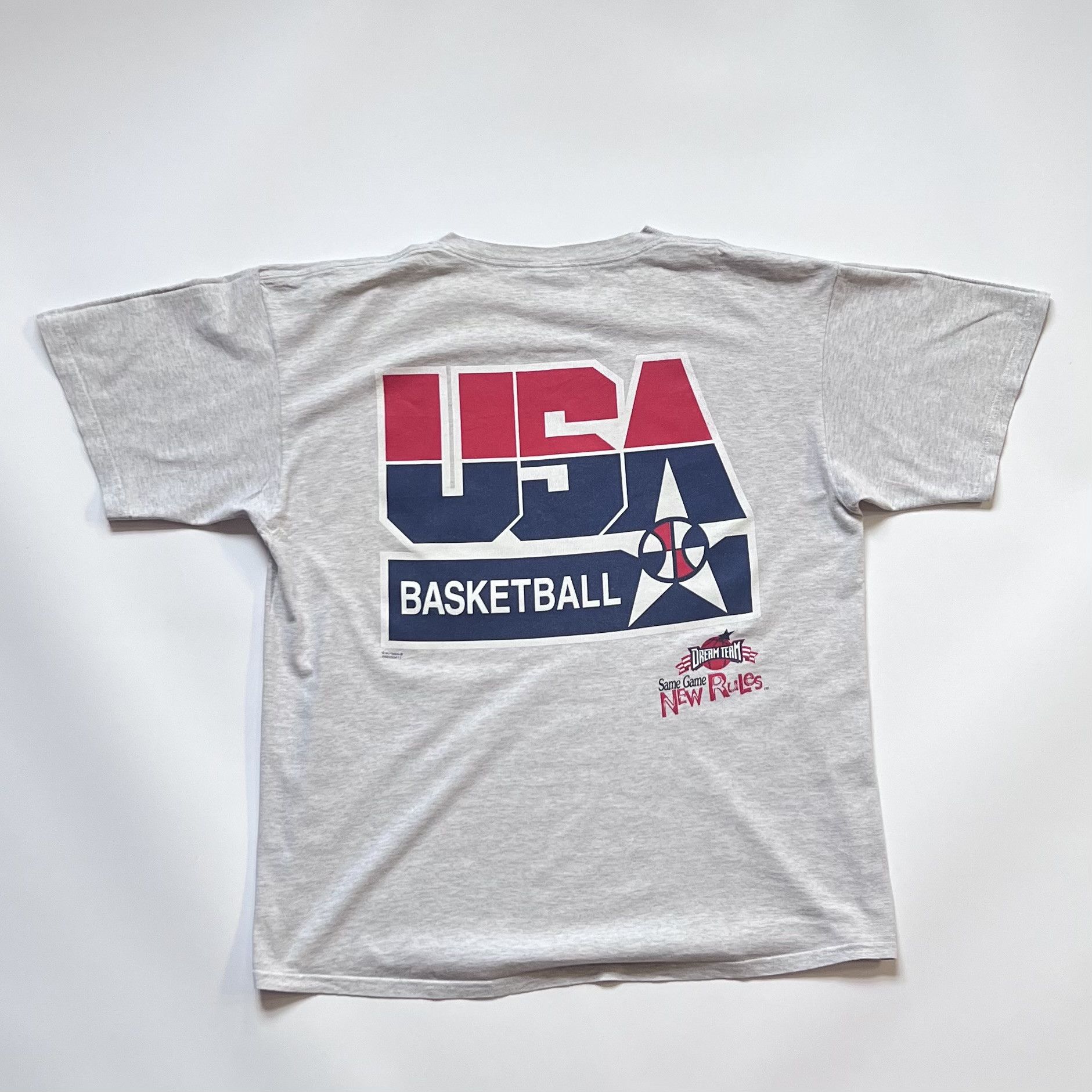 Nutmeg NUTMEG Dream Team Basketball Vintage T Shirt XL Size US XL / EU 56 / 4 - 3 Thumbnail