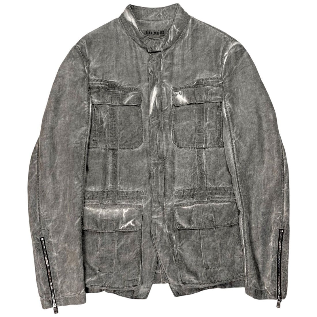 Dirk Bikkembergs Dirk Bikkembergs Overdyed Field Jacket Size US L / EU 52-54 / 3 - 1 Thumbnail