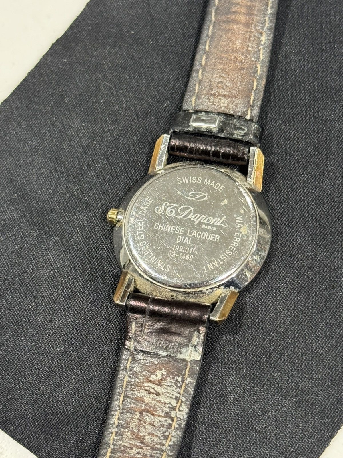 S.T. Dupont ST Dupont Unisex Watch Blue Gold plated Size ONE SIZE - 11 Thumbnail
