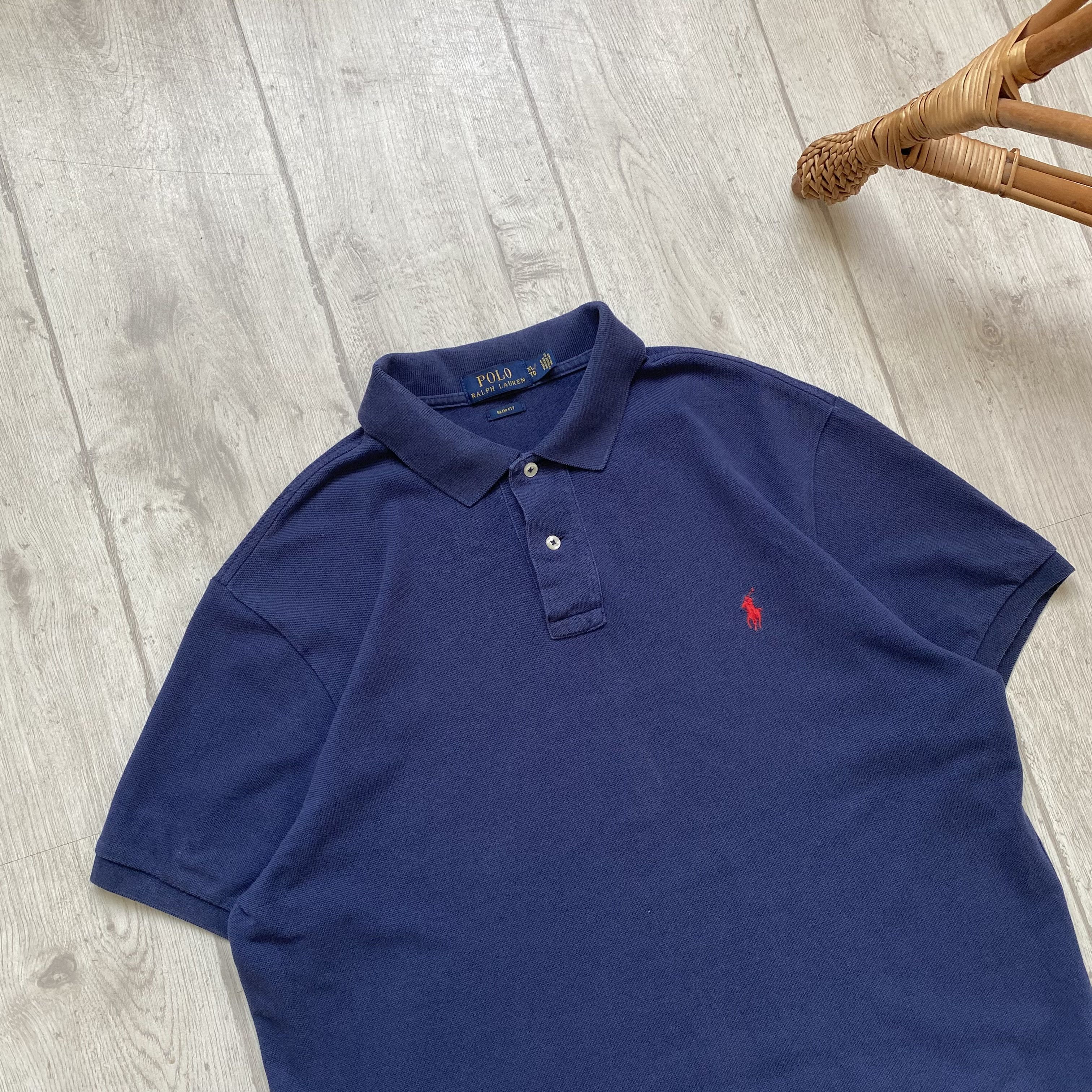 Polo Ralph Lauren Polo Ralph Lauren Polo tee Y2K Vintage 00s mini logo pony Size US L / EU 52-54 / 3 - 2 Thumbnail
