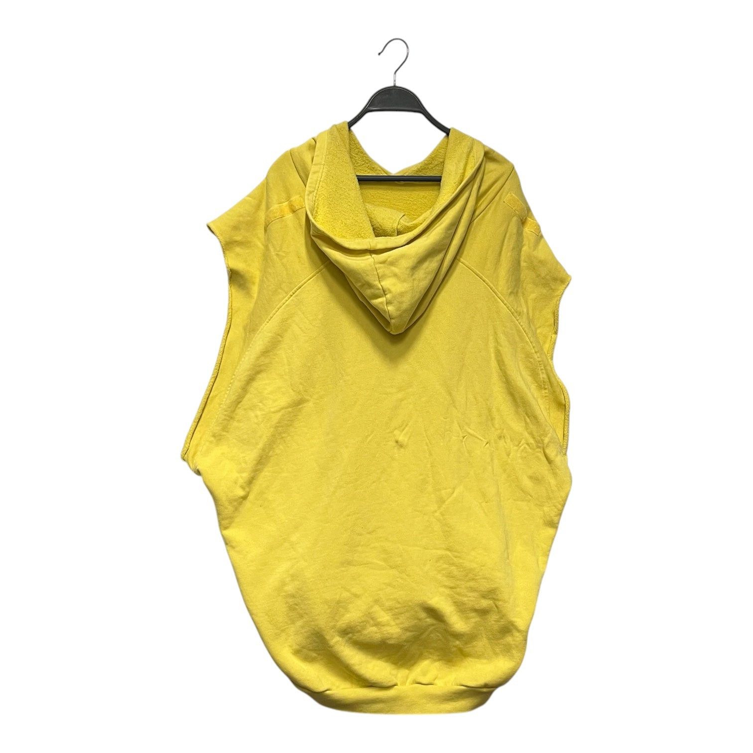 Raf Simons Raf Simons Archive Redux KOLLAPS Yellow Sleeveless Hoodie Size US S / EU 44-46 / 1 - 2 Thumbnail
