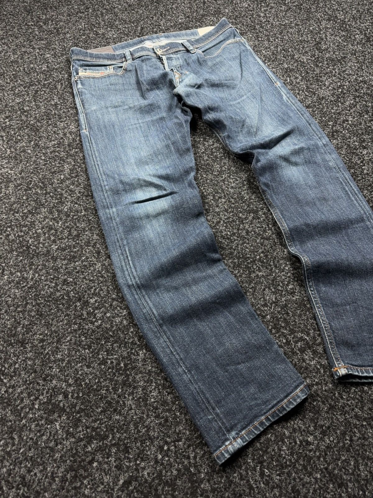 Diesel 00s Diesel Tepphar Slim Tapered Carrot Distressed Jeans W34 Size US 34 / EU 50 - 2 Thumbnail