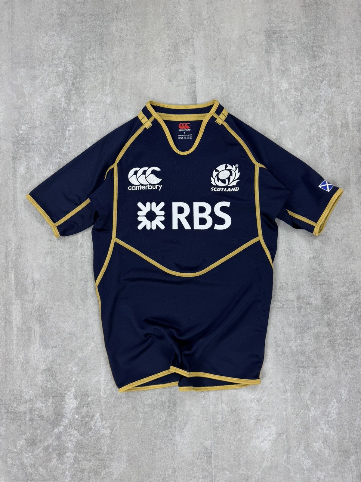 Canterbury of New Zealand Canterbury Scotland Rugby Jersey RBS Mens size S Size US S / EU 44-46 / 1 - 1 Thumbnail