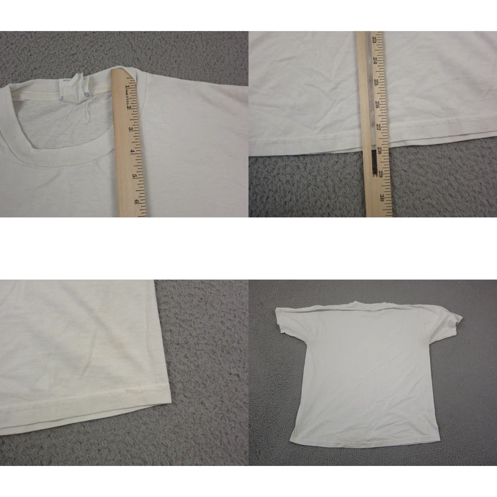 Jerzees Vintage Jerzees Shirt Mens Large White Teddy Bear Cart 90s Single Stitch Size US L / EU 52-54 / 3 - 8 Thumbnail