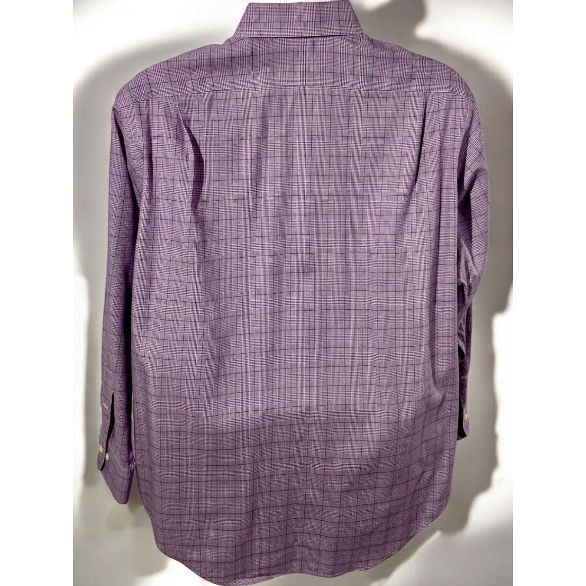 Lauren Ralph Lauren Ralph Lauren Classic Fit Non Iron Purple Checked Shirt Large Size US L / EU 52-54 / 3 - 6 Thumbnail