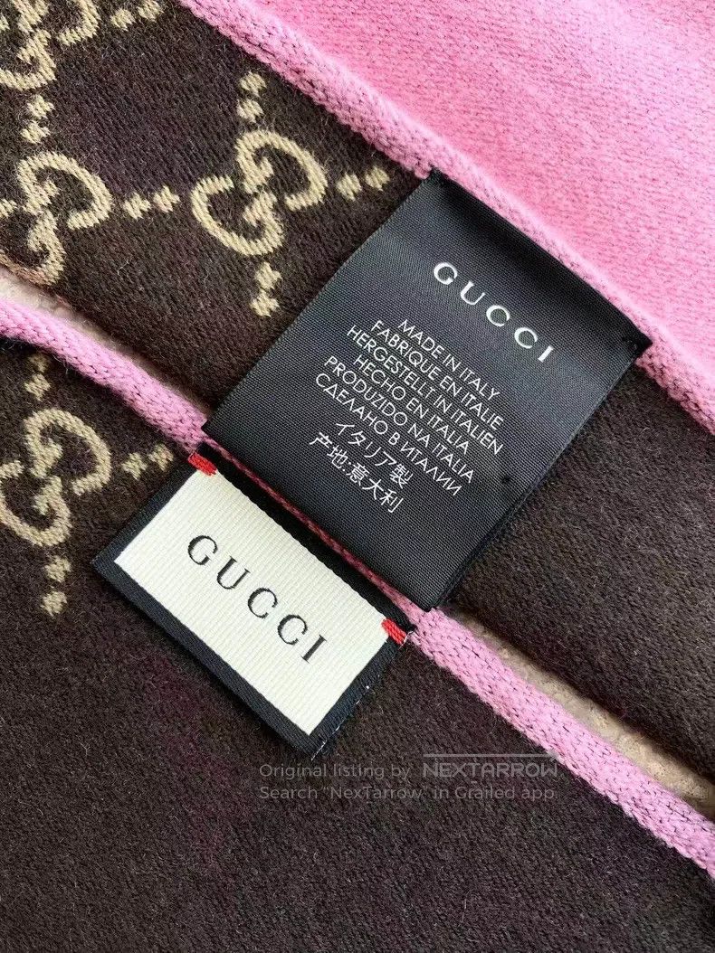 Gucci Gucci Old flower colour-matched scarf Size ONE SIZE - 5 Thumbnail