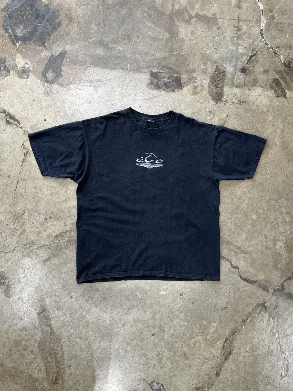 Harley Davidson Vintage Orange County Choppers Motorcycle Tee XXL Size US XXL / EU 58 / 5 - 5 Thumbnail